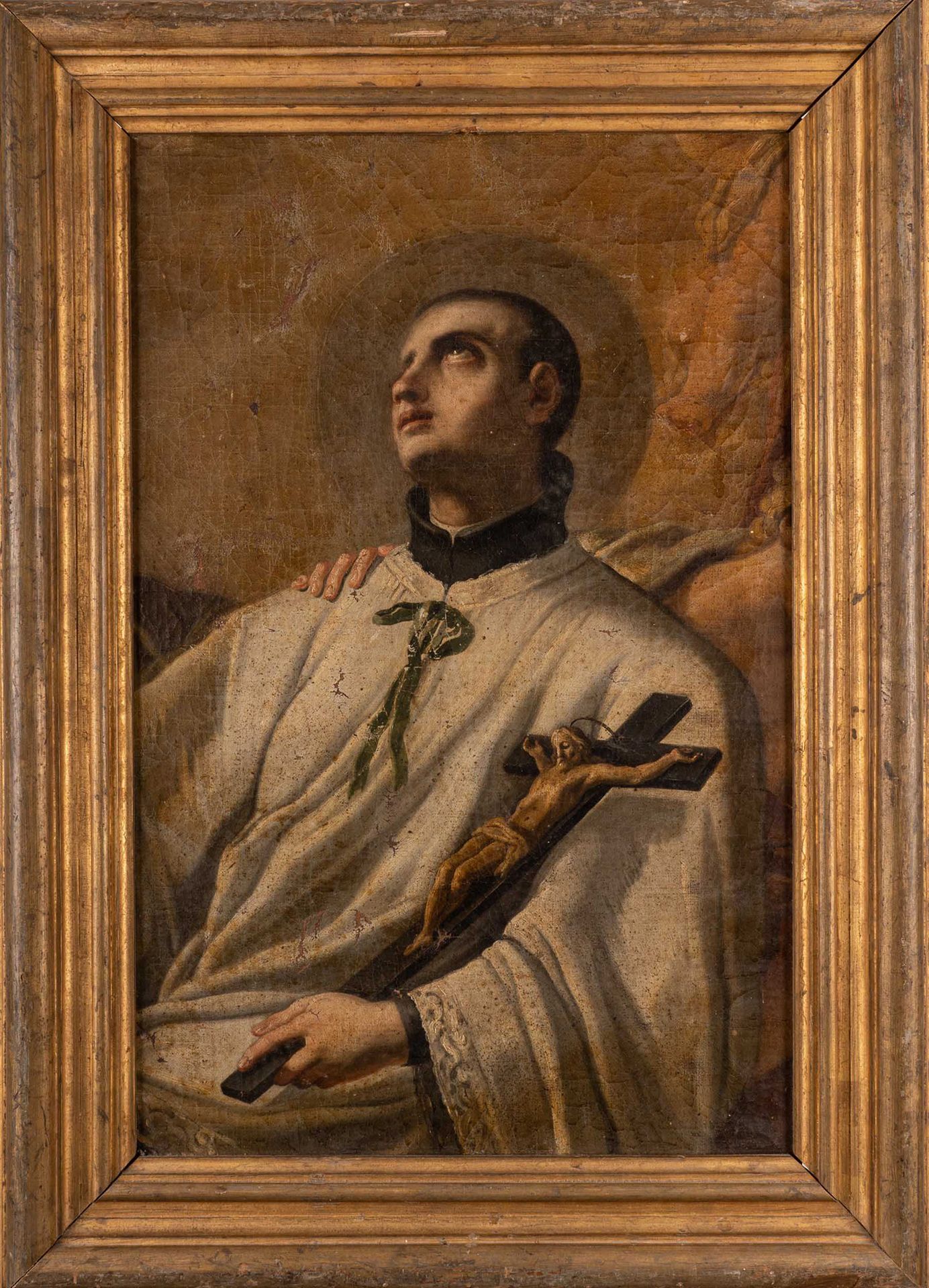 Null Scuola napoletana, San Luigi Gongaza 

XVIII secolo 

olio su tela, entro c&hellip;