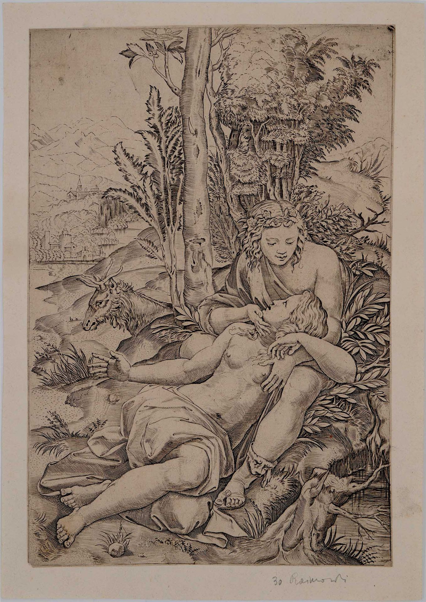 Null Marcantonio Raimondi (Molinella 1480 - Bologne 1534), Vénus et Adonis

c. 1&hellip;