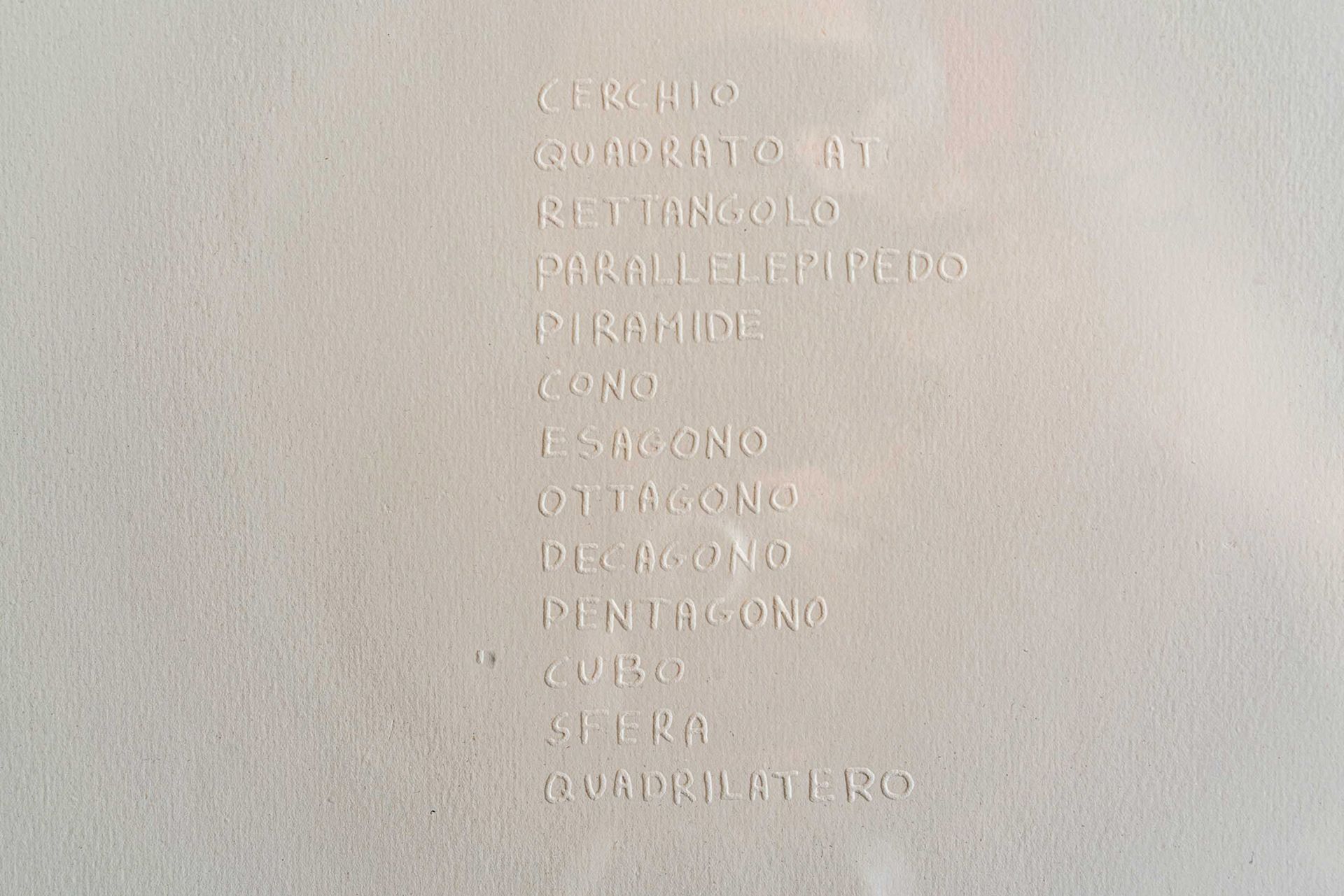MARIO CEROLI Mario Ceroli (Castel Frentano 1938), Cerchio, quadrato, rettangolo
&hellip;
