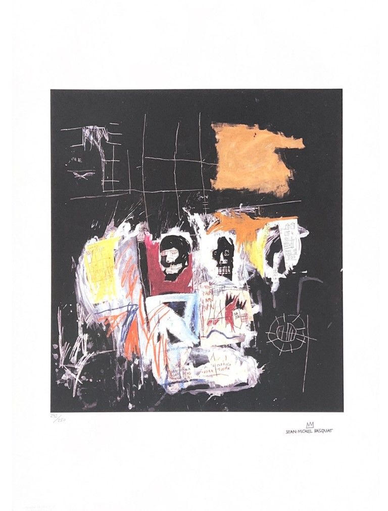 Jean-Michel Basquiat Jean-Michel Basquiat_x000D_
lithograph_x000D_
cm 70x50_x000&hellip;