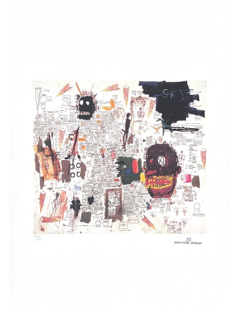 Jean-Michel Basquiat Jean-Michel Basquiat_x000D_
litografia_x000D_
cm 70x50_x000&hellip;