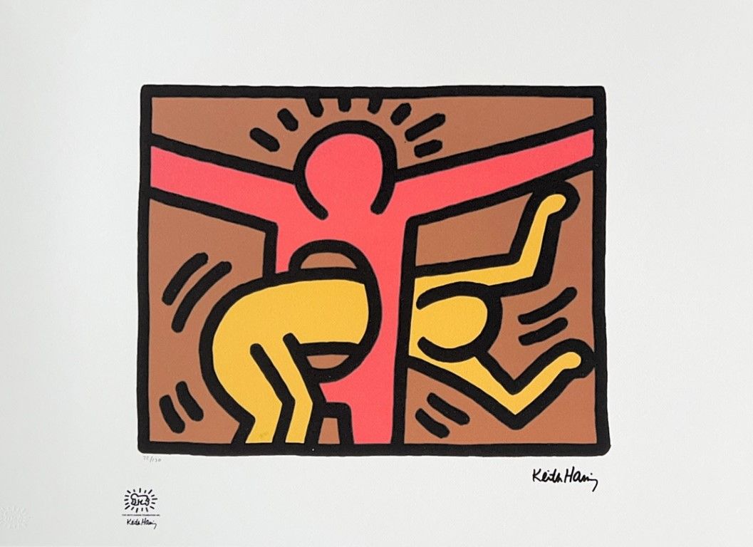 Keith Haring Keith Haring_x000D_
litografia_x000D_
cm 50x70_x000D_
esemplare 22/&hellip;