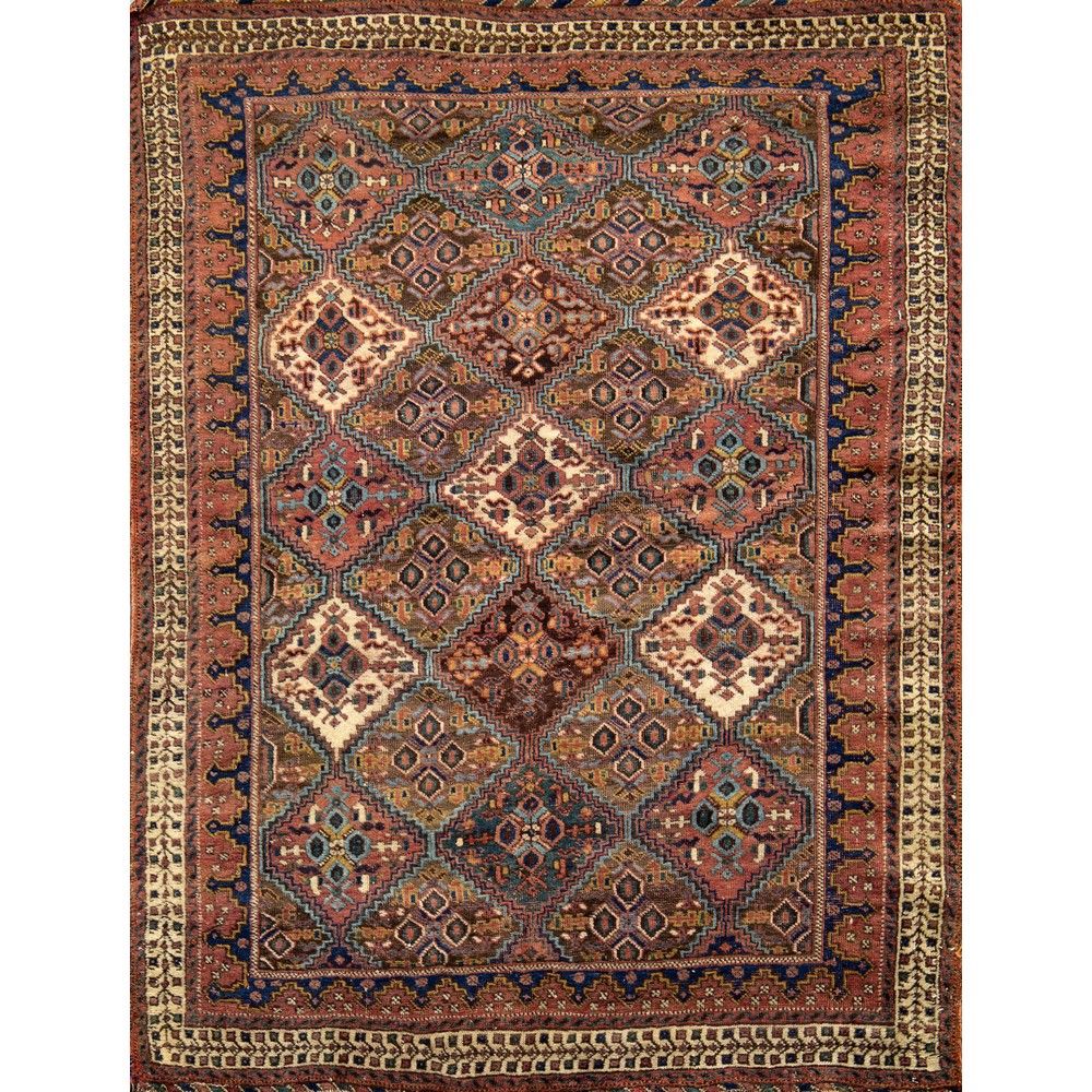 TAPPETO SIRJAN SIRJAN RUG 

Weft, warp and pile in wool (worn). Persia first hal&hellip;