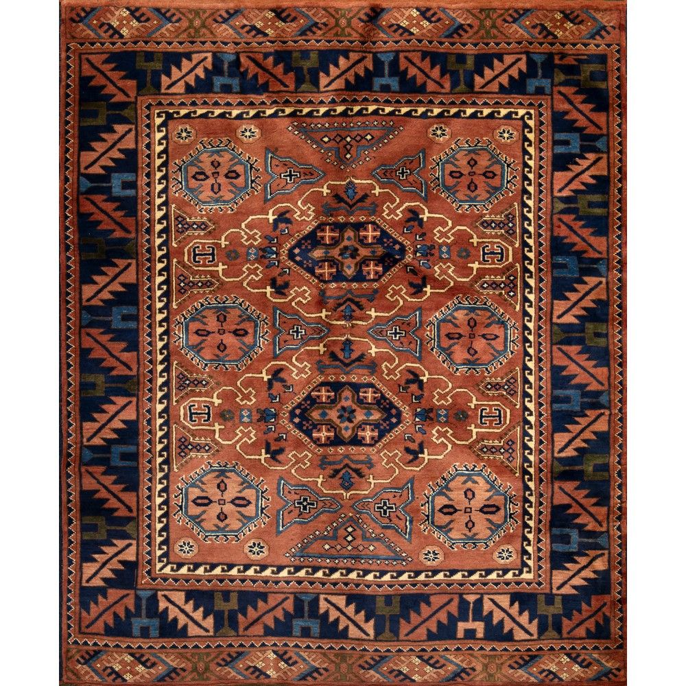 TAPPETO GARGAJ GARGAJ RUG 

Trame, chaîne et poil en laine. Afghanistan 20ème si&hellip;