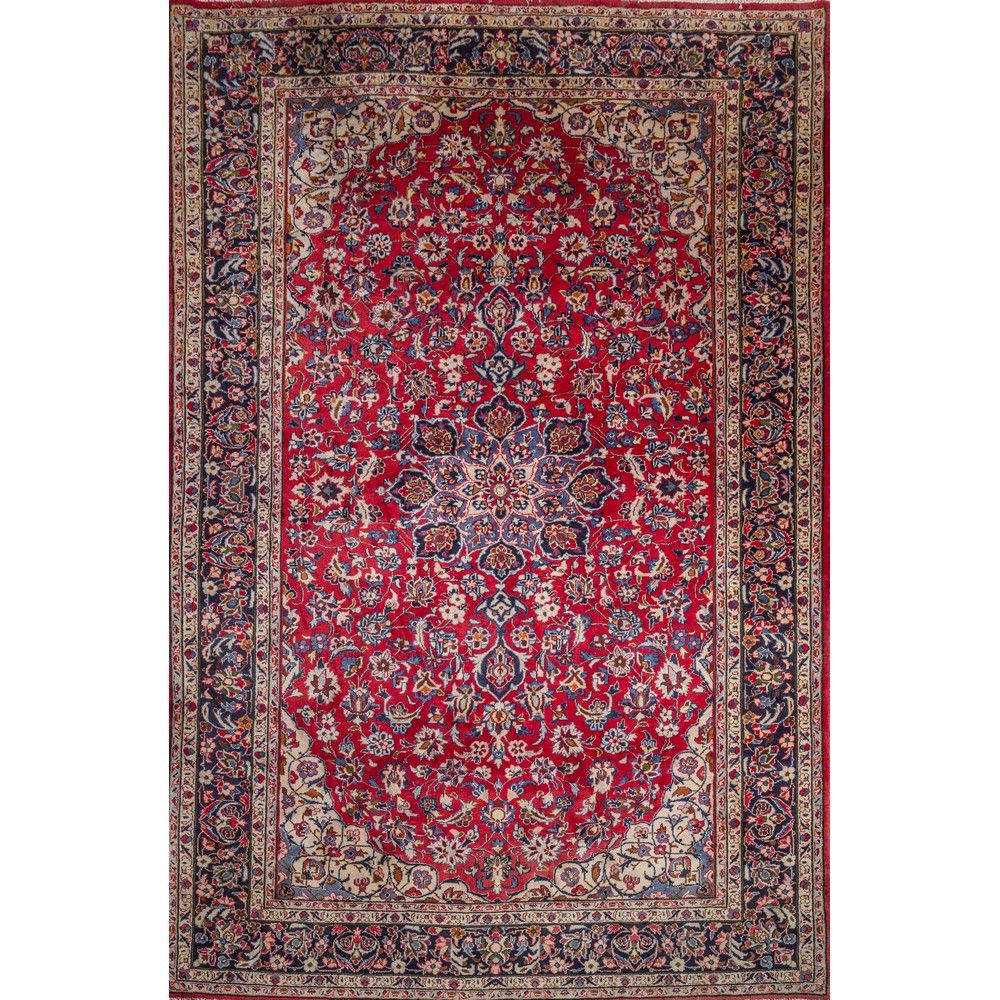 TAPPETO KASHAN KASHAN RUG 

Warp and weft in cotton, wool pile. Persia 20th cent&hellip;