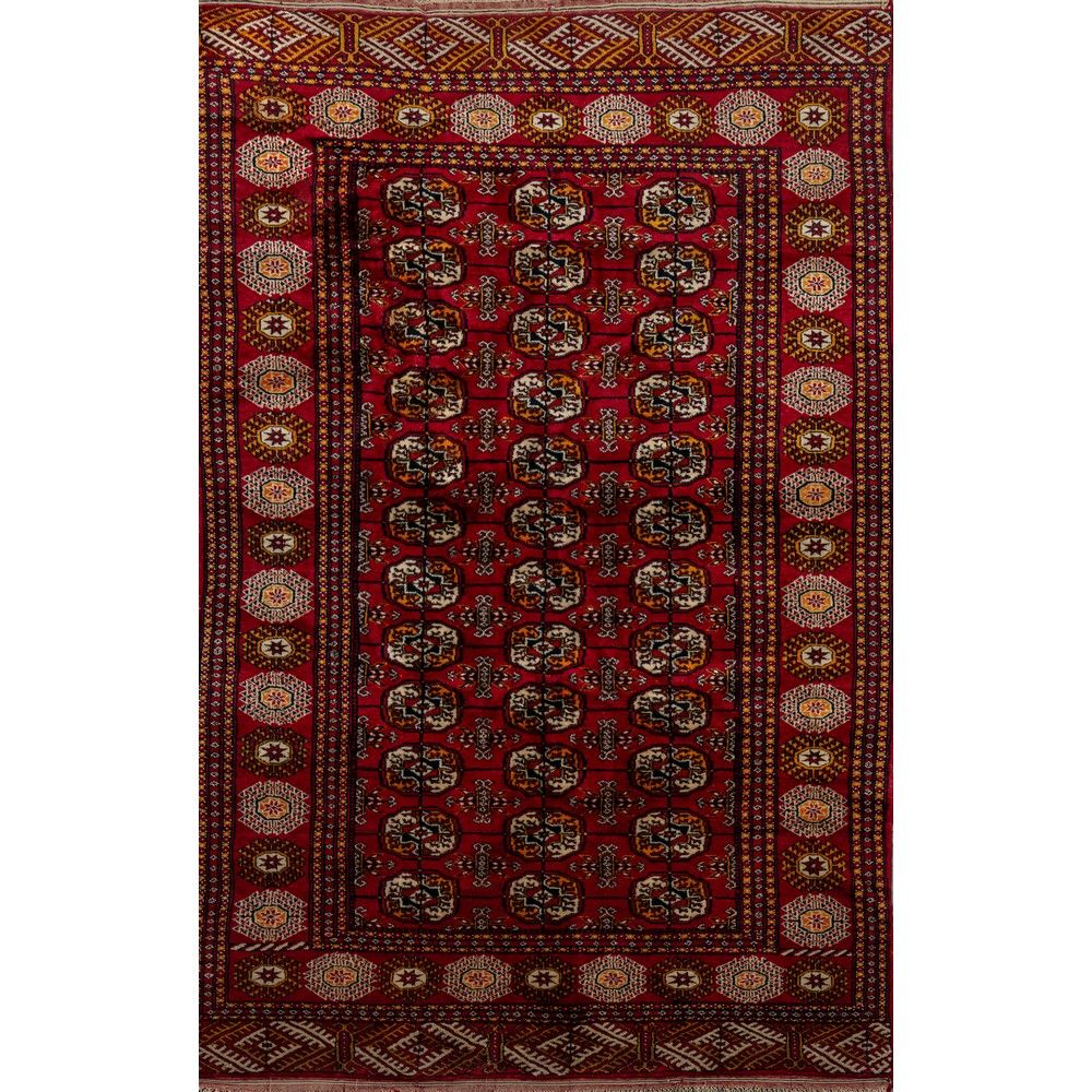 TAPPETO BOKARA KASHMIR TAPIS DE BOKARA KASHMIR 

Trame, chaîne et poil en laine.&hellip;