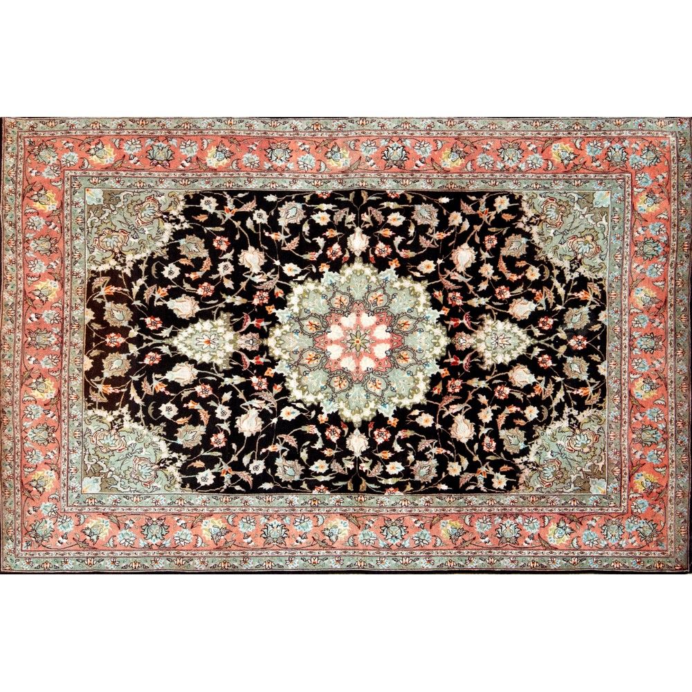 TAPPETO TABRIZ 60 RAJ TABRIZ 60 RAJ TEPPICH 

Kett- und Schussfaden aus Baumwoll&hellip;