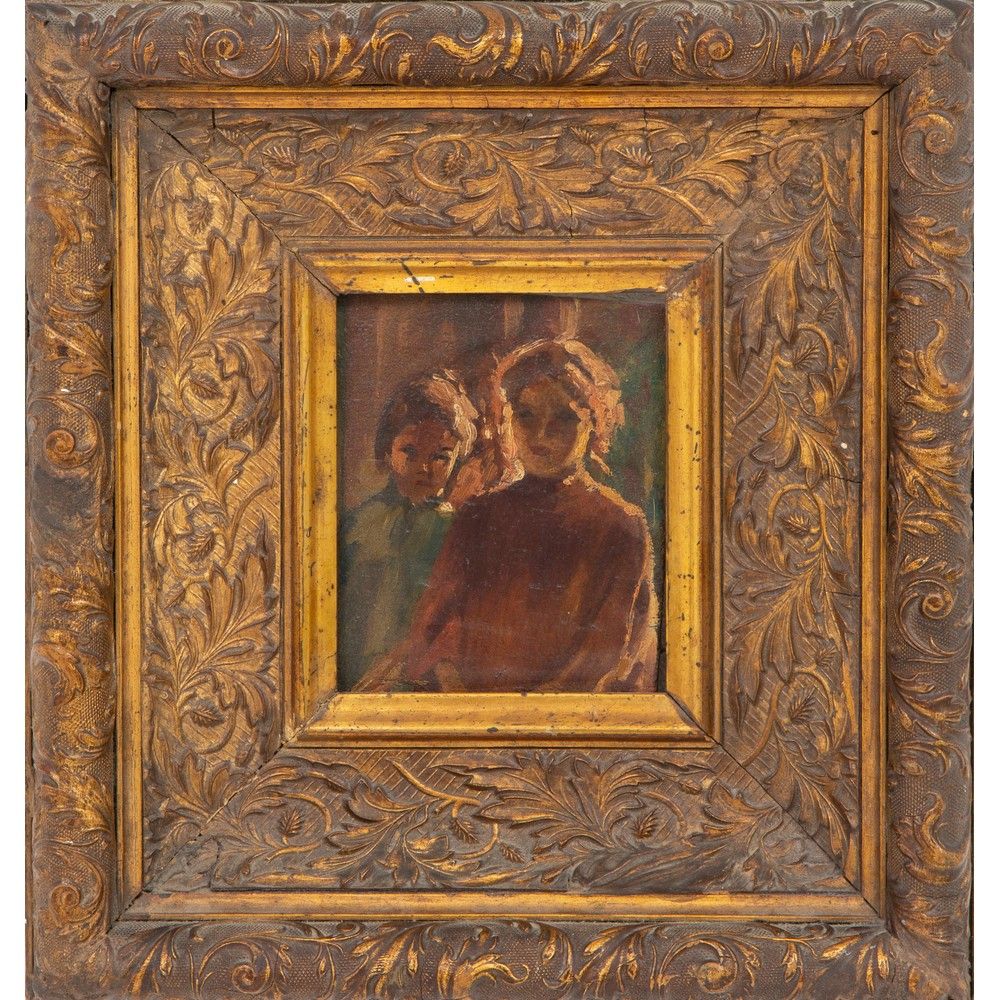 PITTORE DEL XX SECOLO, Figure, Olio su tavoletta 20世纪画家

数字

板上油彩。



14.5 x 12.&hellip;