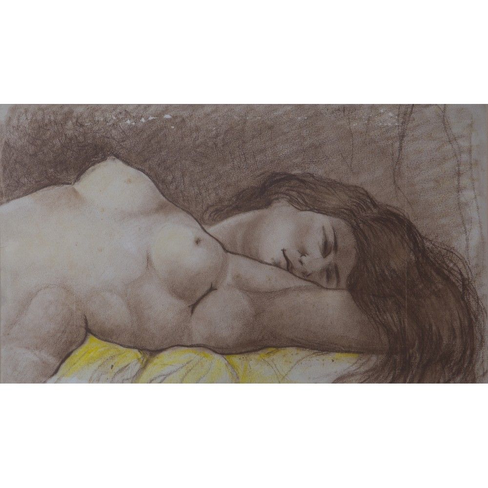 PITTORE DEL XX SECOLO, Nudo femminile, Tempera su carta 20世纪画家

女性裸体

纸上钢笔画



1&hellip;