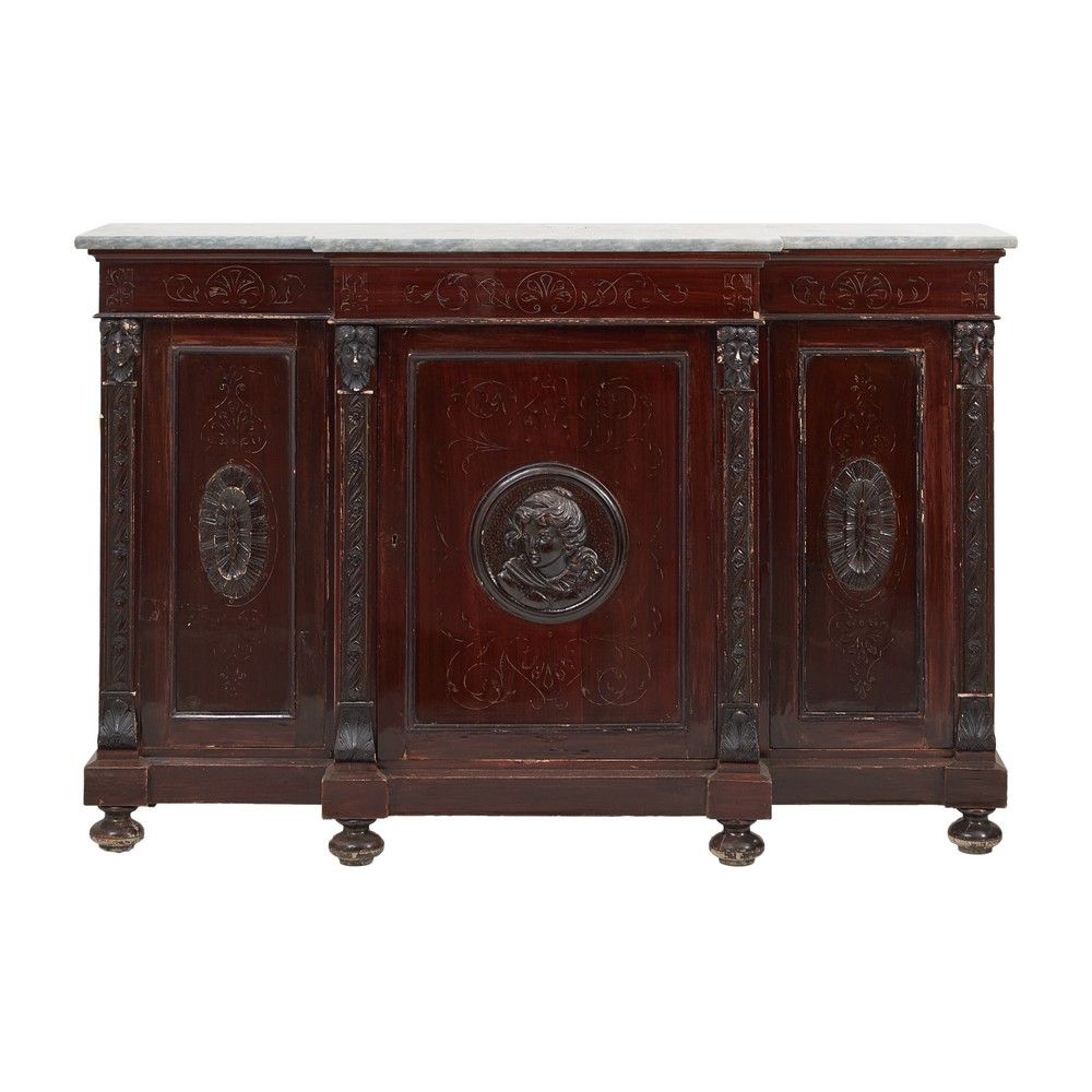 ETAGERE Umbertino in legno di palissandro Umbertino ETAGERE in carved rosewood w&hellip;