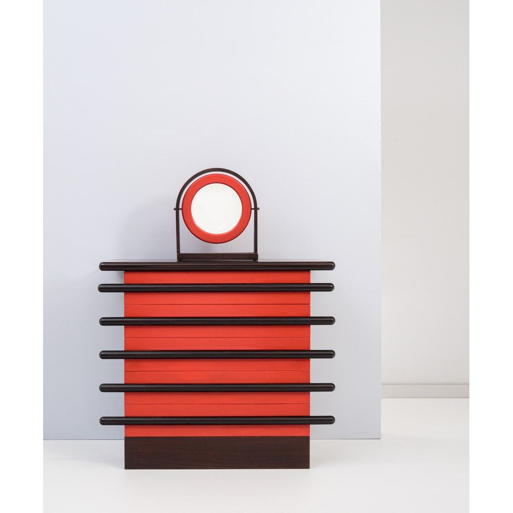 ETTORE SOTTSASS JR., Mobile cassettiera modello“ Bastonio” 
埃托尔-索特萨斯先生（Ettore So&hellip;