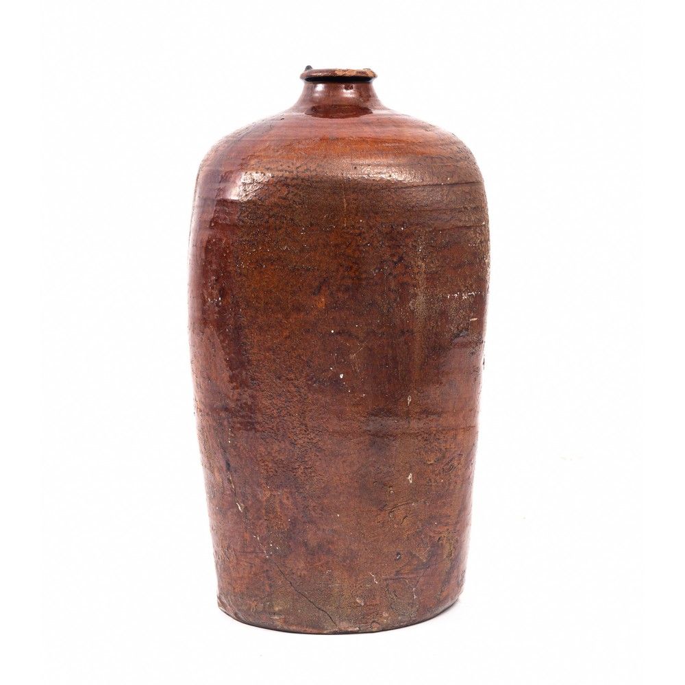 BOMBOLO in ceramica 釉面陶瓷BOMBOLO。

20世纪中期，西西里岛。

cm 20 x 15 H. 42。