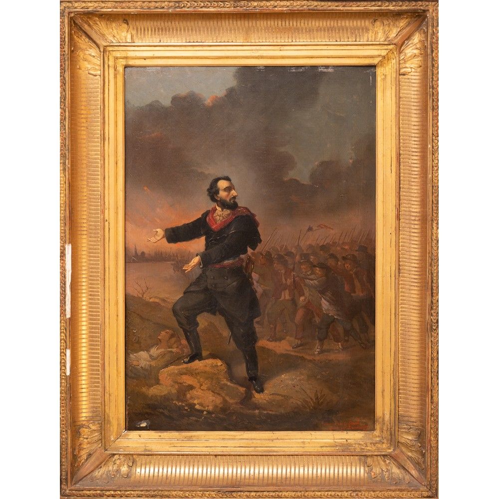 EUGENE DELACROIX (Seguace di), Olio su tela EUGENE DELACROIX (Follower of) 

(Sa&hellip;