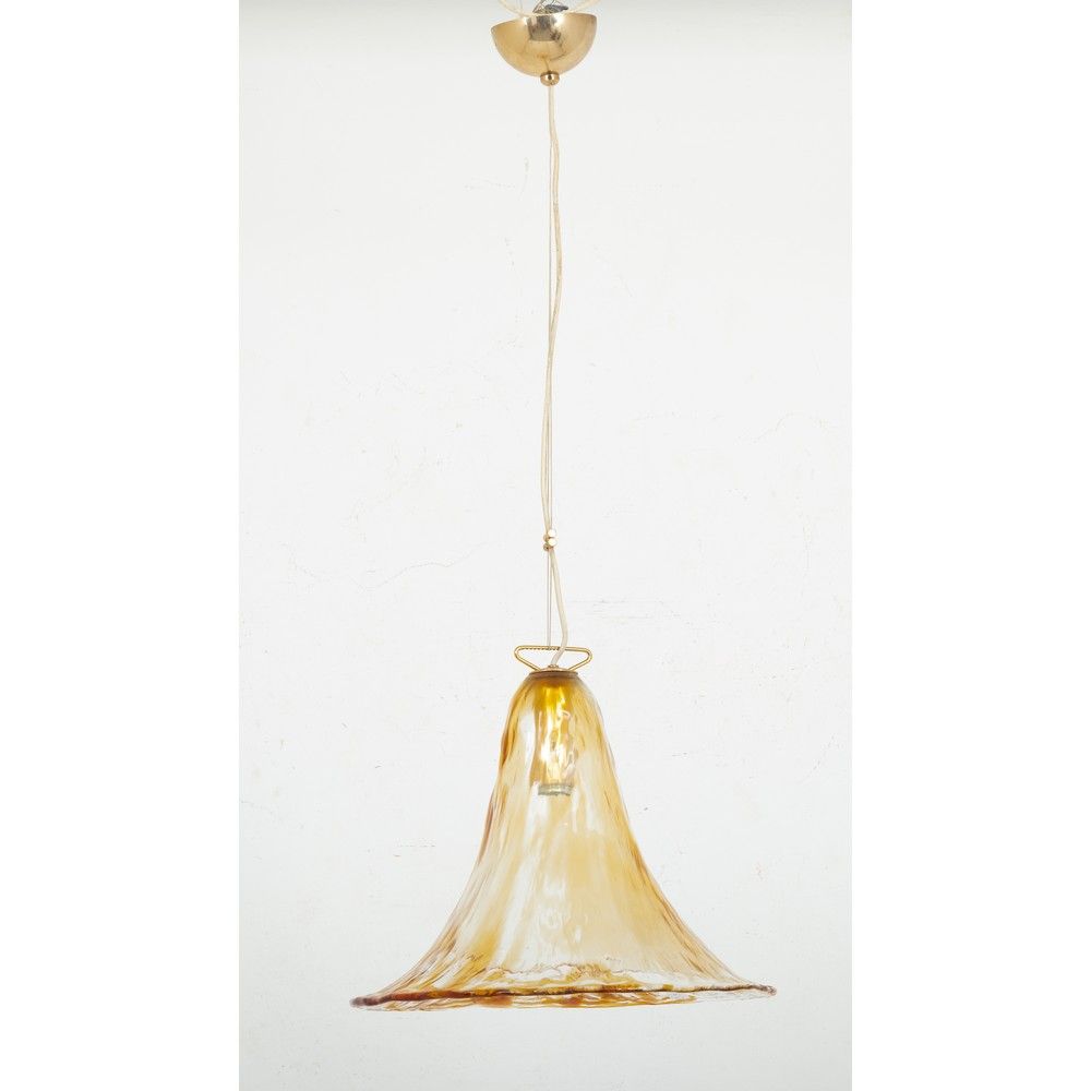 LAMPADARIO a sospensione in vetro di Murano Lampe suspendue en verre de Murano a&hellip;