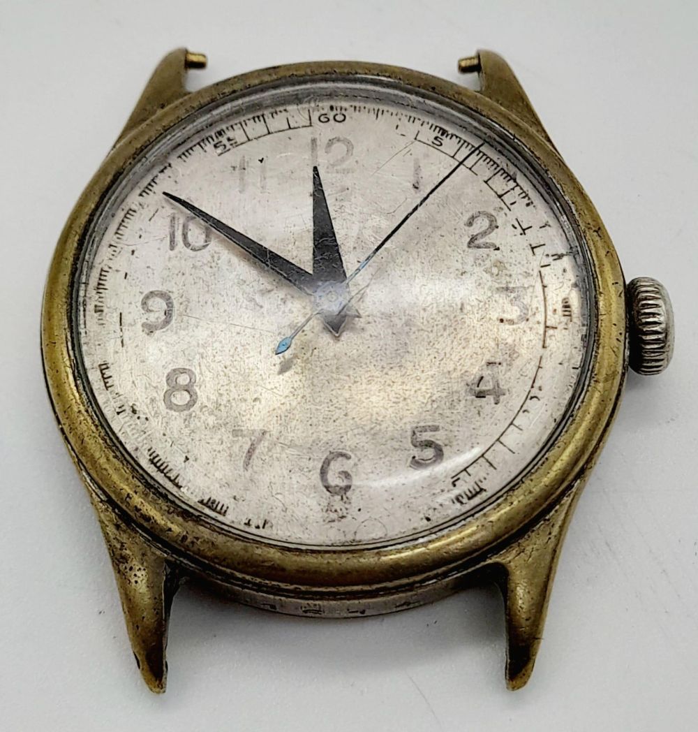 Null A vintage |Swiss watch. Case diameter: 33 mm, mechanical movement (working)&hellip;