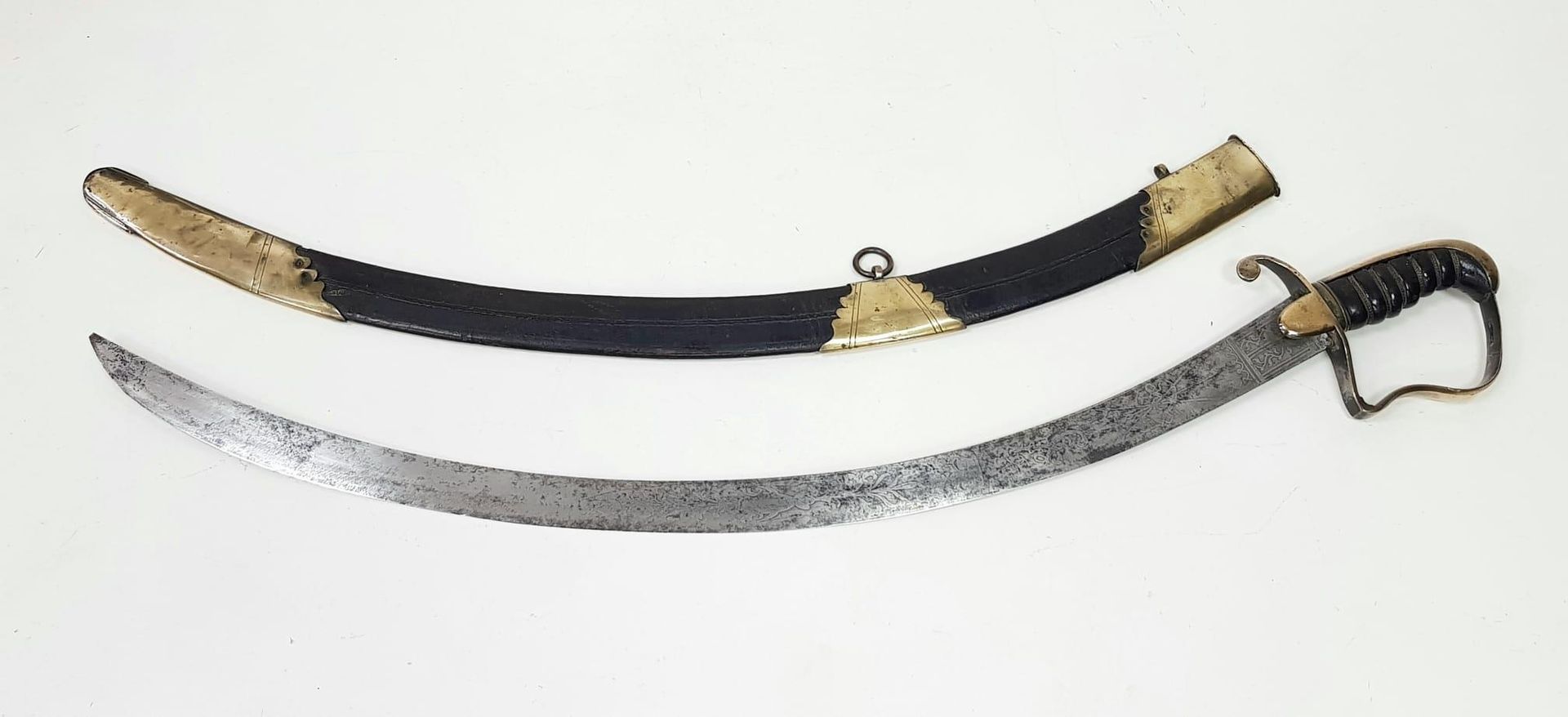 Null Rare épée OSBOURNE courbée de 1796. Une épée originale en très bon état, av&hellip;