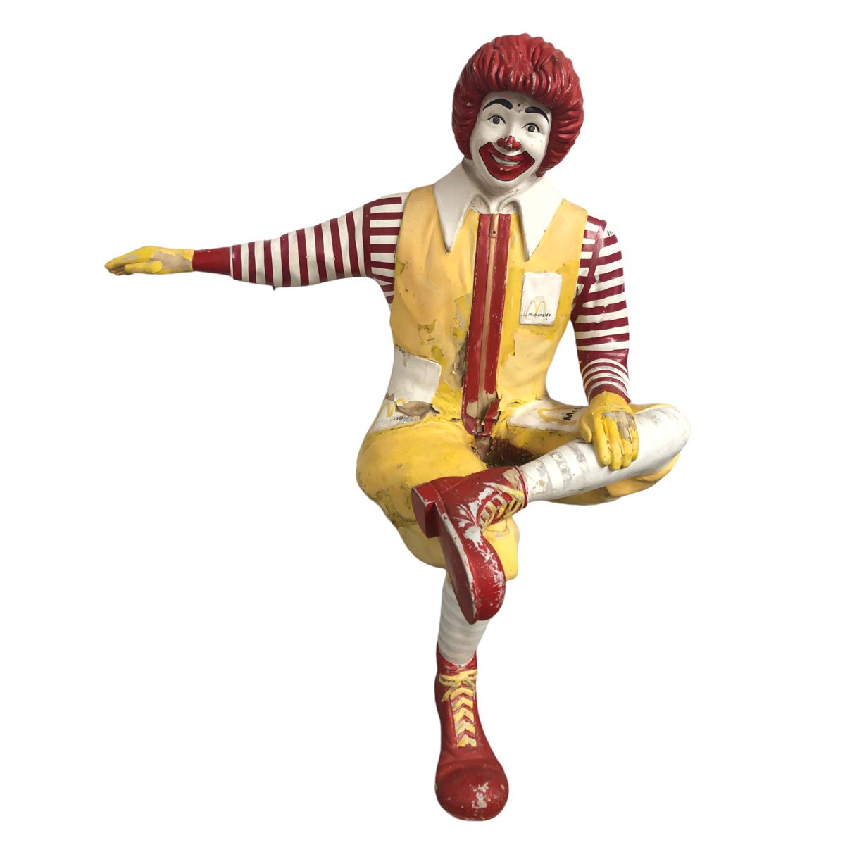 Original Lifesize Seated Ronald McDonald Clown Statue 
Statue de clown Ronald Mc&hellip;
