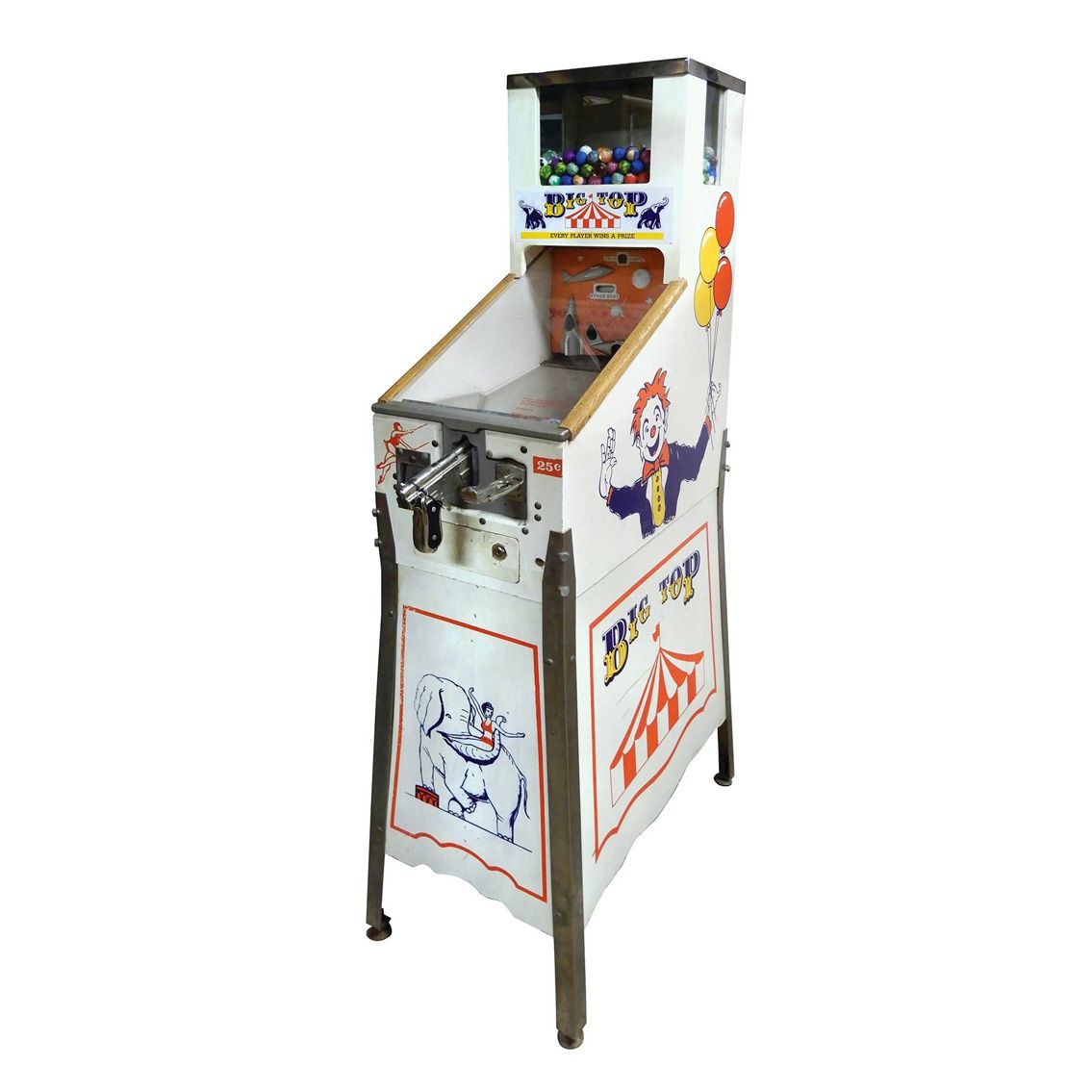 Coin-Op Arcade Machine, Big Top Target, 25cent Coin-operated arcade machine, Big&hellip;