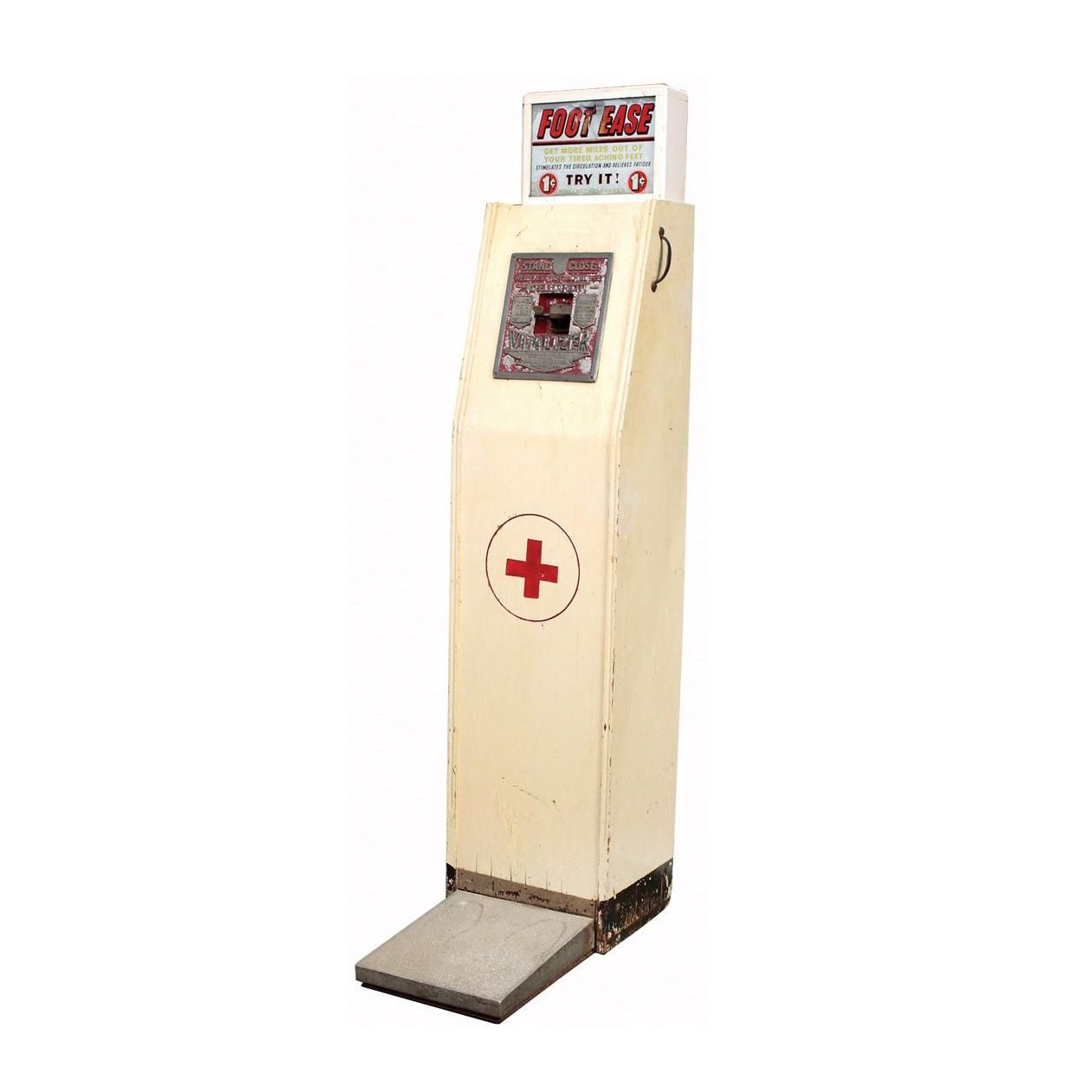 Coin-Op Arcade Machine, Vitalizer Foot Ease, 1cent Coin-operated massager, Vital&hellip;