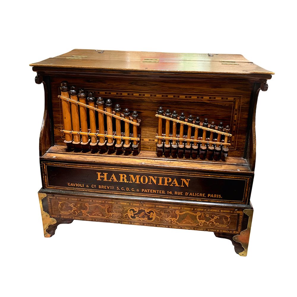 Small Gavioli Harmonipan Barrel Organ Pequeño organillo Gavioli Harmonipan de 44&hellip;