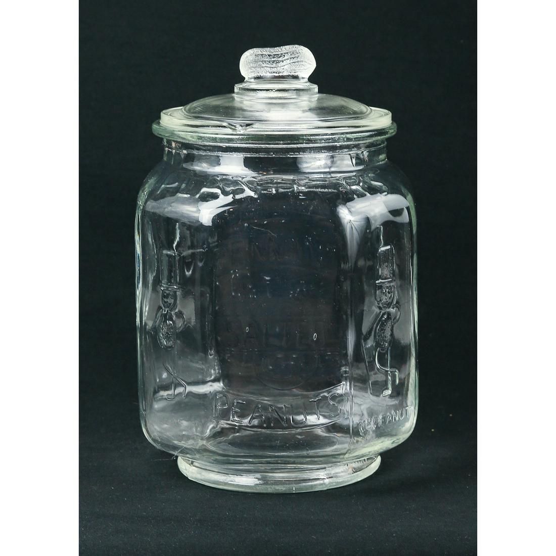 Vintage Planters Salted Peanut Jar Vintage Planters gesalzene Erdnuss-Glas mit a&hellip;