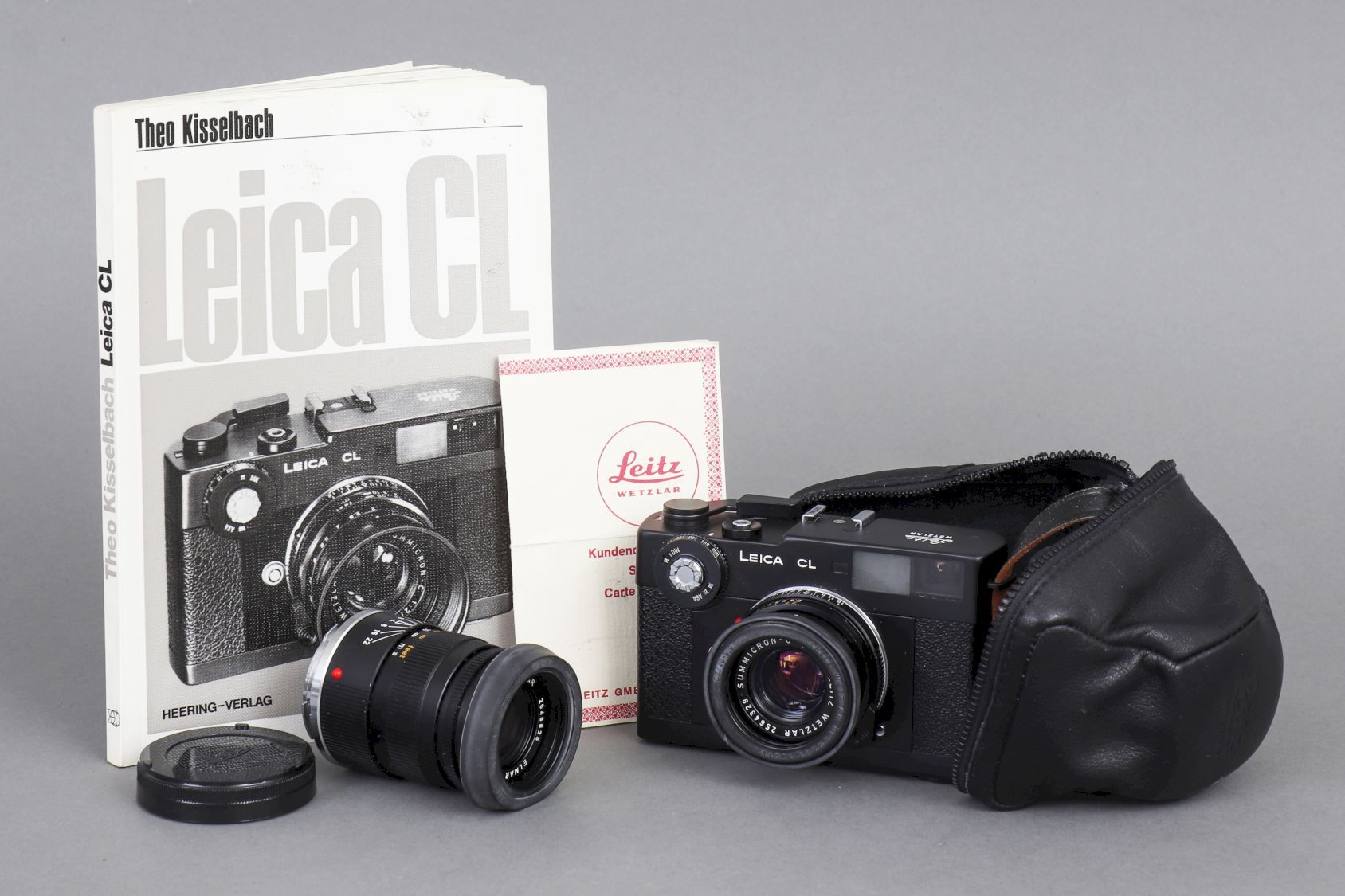 Null LEICA CL Kompaktkamera (analog) mit Summicron-C (1:2/40) Objektiv , wohl 19&hellip;