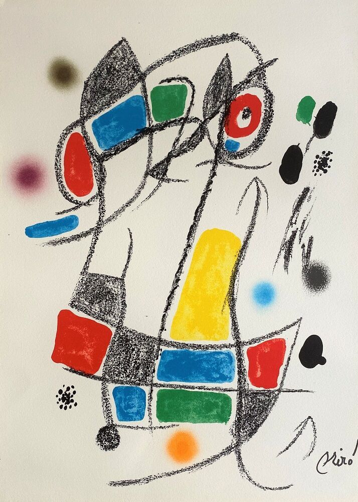 Joan MIRO (1893-1983) 
米罗花园中的变奏曲奇迹



平版印刷




打印的签名




出版商Poligrafa，巴塞罗那




4&hellip;