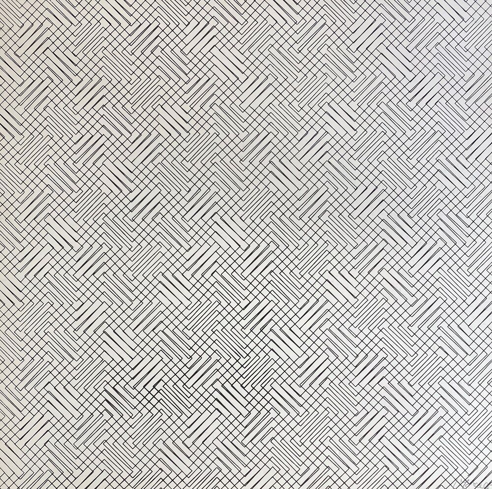 FRANÇOIS MORELLET (1926-2016) 
Dos marcos de vigas



Serigrafía sobre cartón


&hellip;