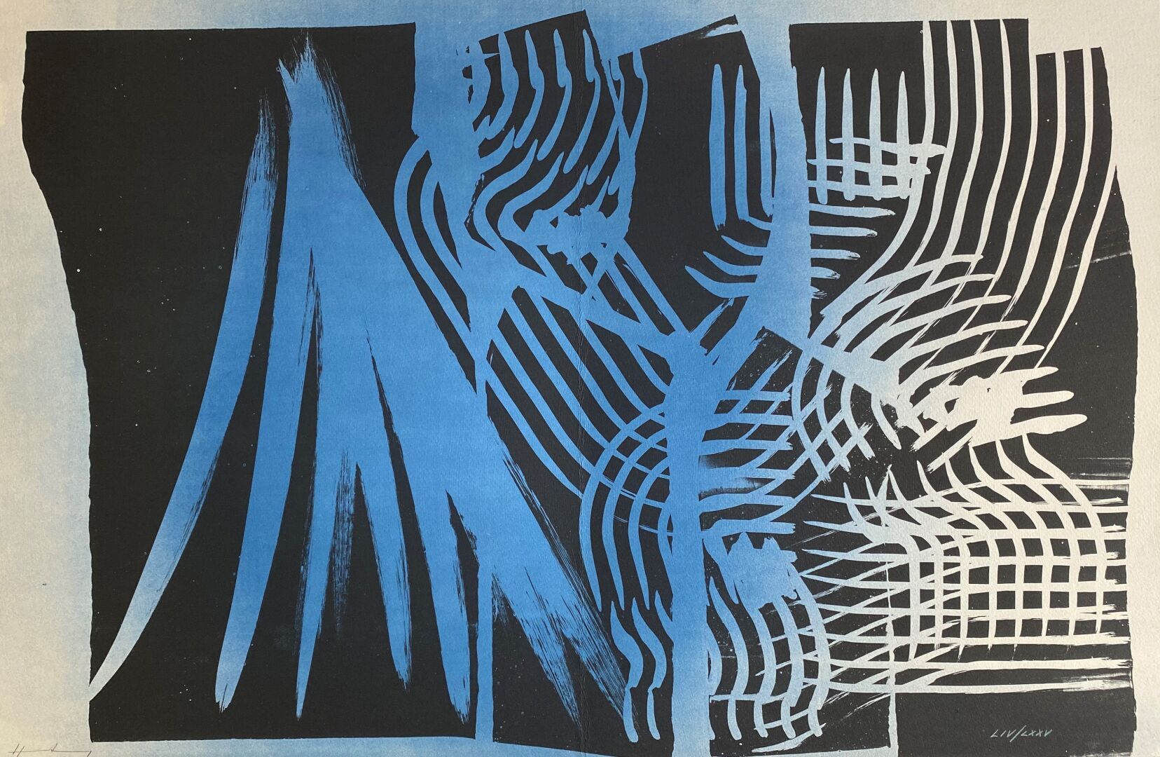 Hans HARTUNG (1904-1989) 
L1970-11 / 法兰多，A组，第十一版，1970年



石版画




以铅笔签名，并在LXXV上标&hellip;