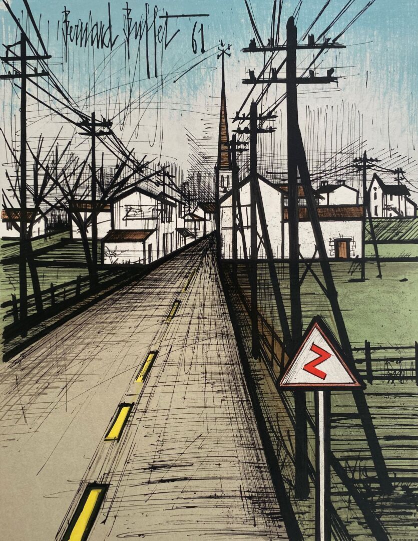 Bernard Buffet (1928-1999) (d'après) 
The road




Lithography in colors




Sig&hellip;