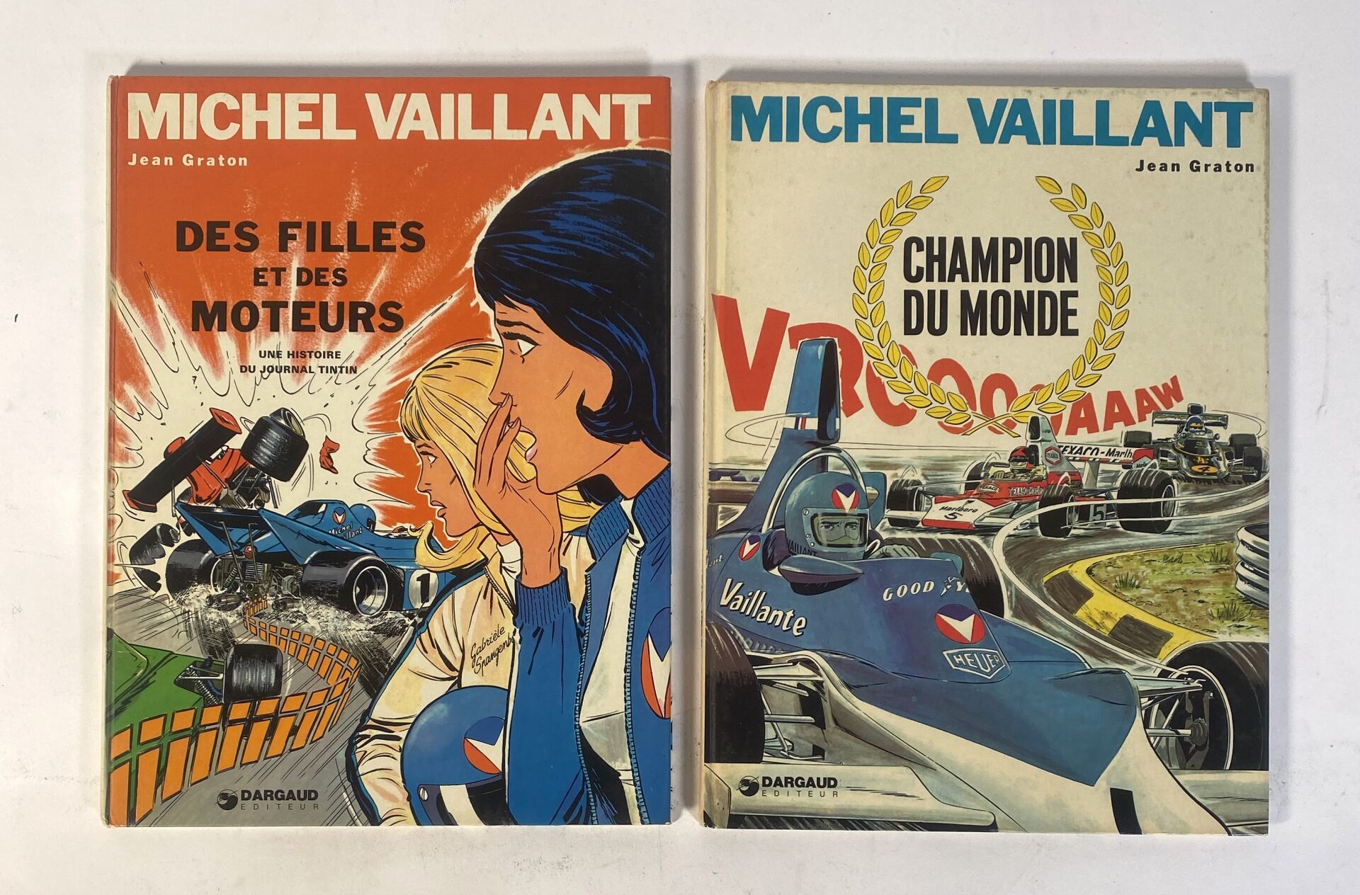 Null JEAN GRATON - MICHEL VAILLANT
Deux albums originaux de Michel Vaillant, Cha&hellip;