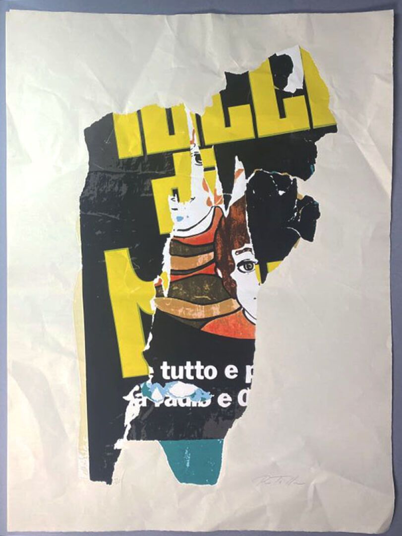 Null Mimmo ROTELLA (1918-2006) 

"Tutto e … "

Sérigraphie originale

Signée eu &hellip;