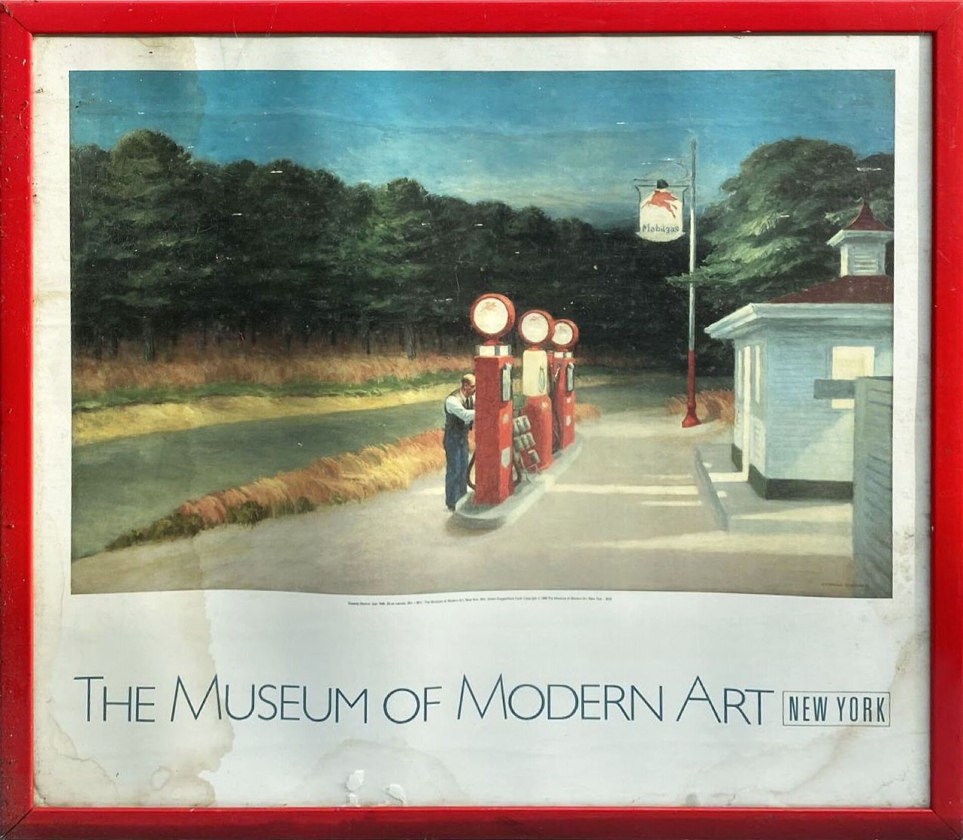 Null Affiche «The Museum of Modern Art - New York», Edward Hopper, Gas, 1940
59 &hellip;