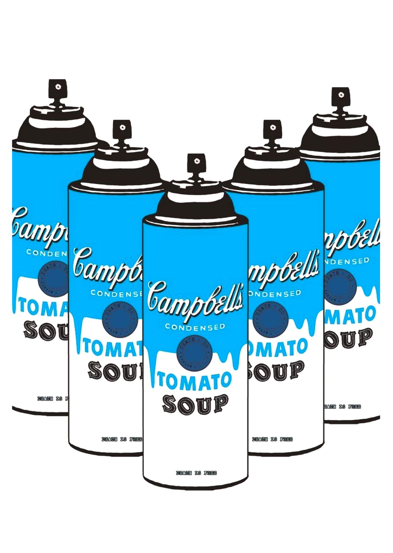 Death NYC Death NYC

5 Tomato Soup Spray Blue 2015

Silkscreen print.

Limited e&hellip;