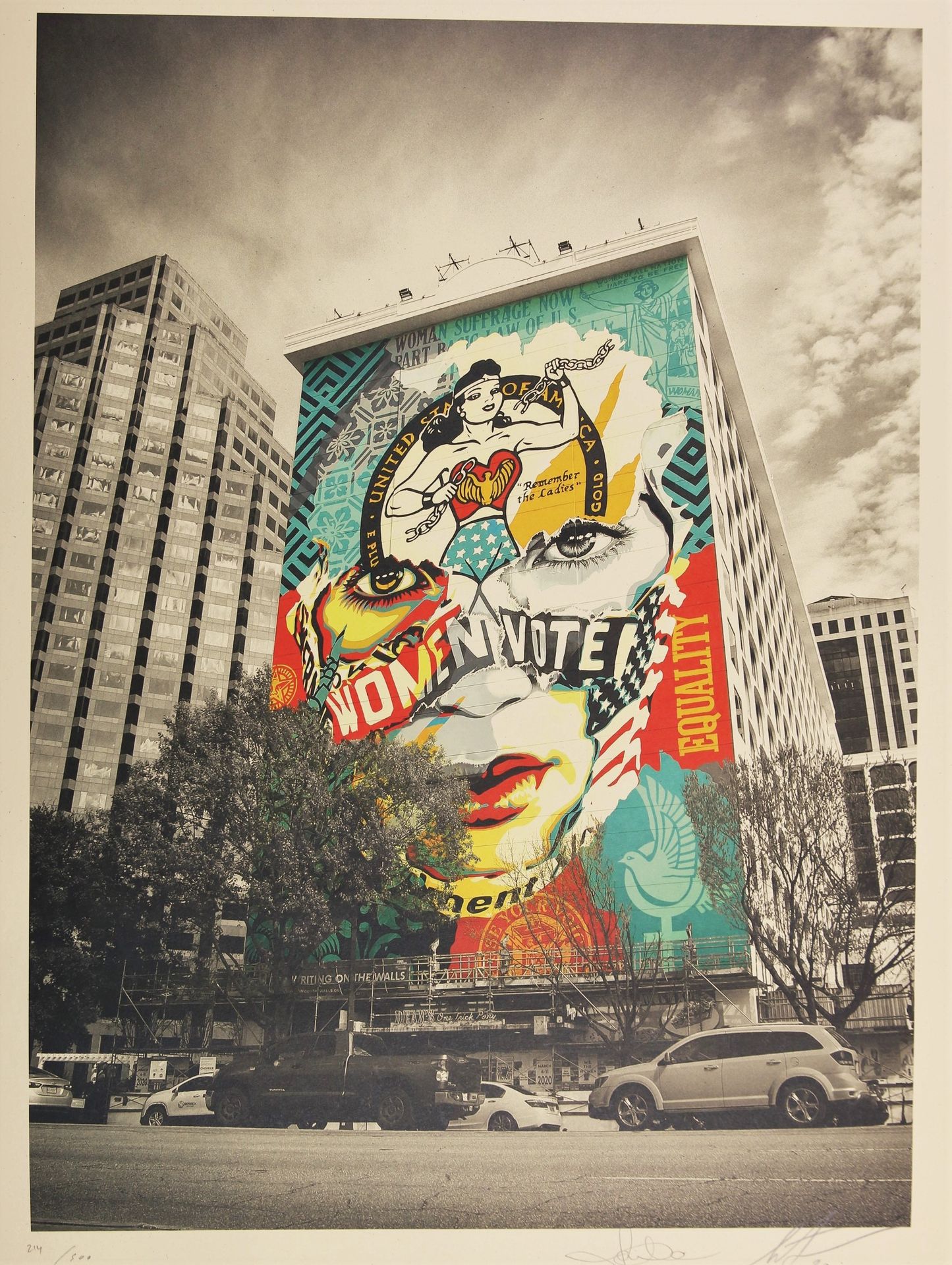 Shepard FAIREY Shepard Fairey (Obey)

La bellezza della libertà e dell'uguaglian&hellip;