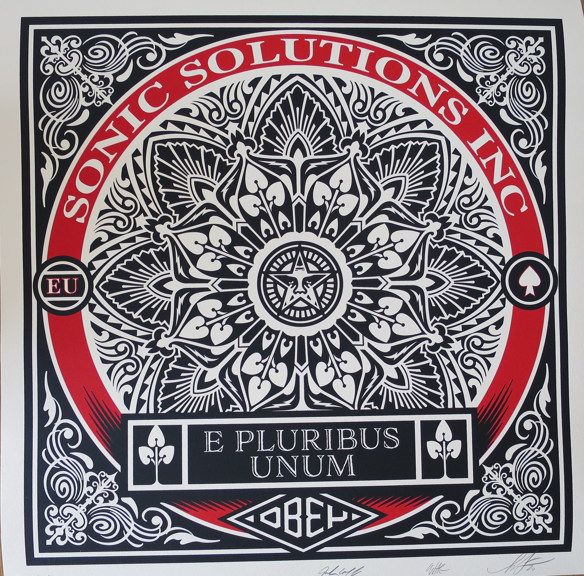 Shepard FAIREY Shepard Fairey (Obey)

 E Pluribus Unum, 2020

 

 

 Silkscreen &hellip;