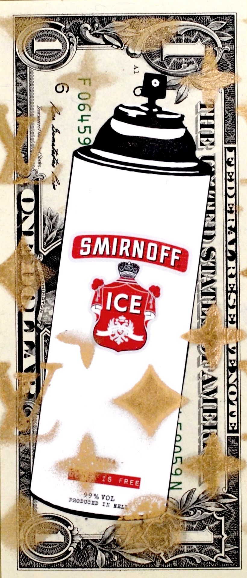 Death NYC Morte NYC

Smirnoff Spray II, 2013

Collage e tecnica mista su bancono&hellip;