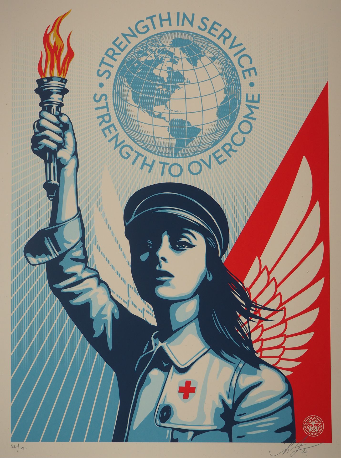Shepard FAIREY Shepard Fairey dit Obey Giant (USA, 1970)

Angel of Hope and Stre&hellip;