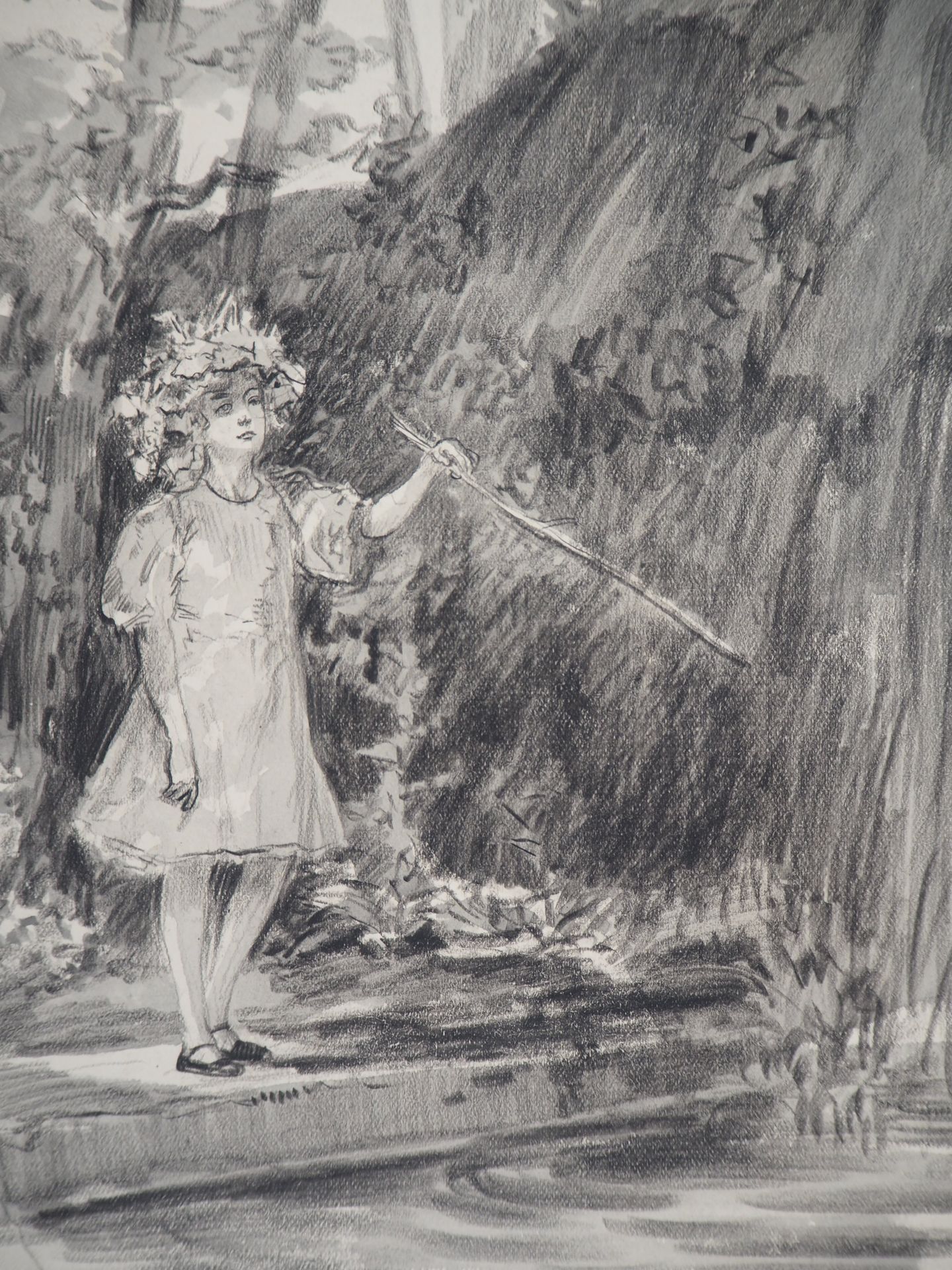 Almery LOBEL-RICHE Alméry LOBEL-RICHE (1880-1950)

水边的女孩》，约1920年

铅笔线和树桩上的印度墨水原画&hellip;