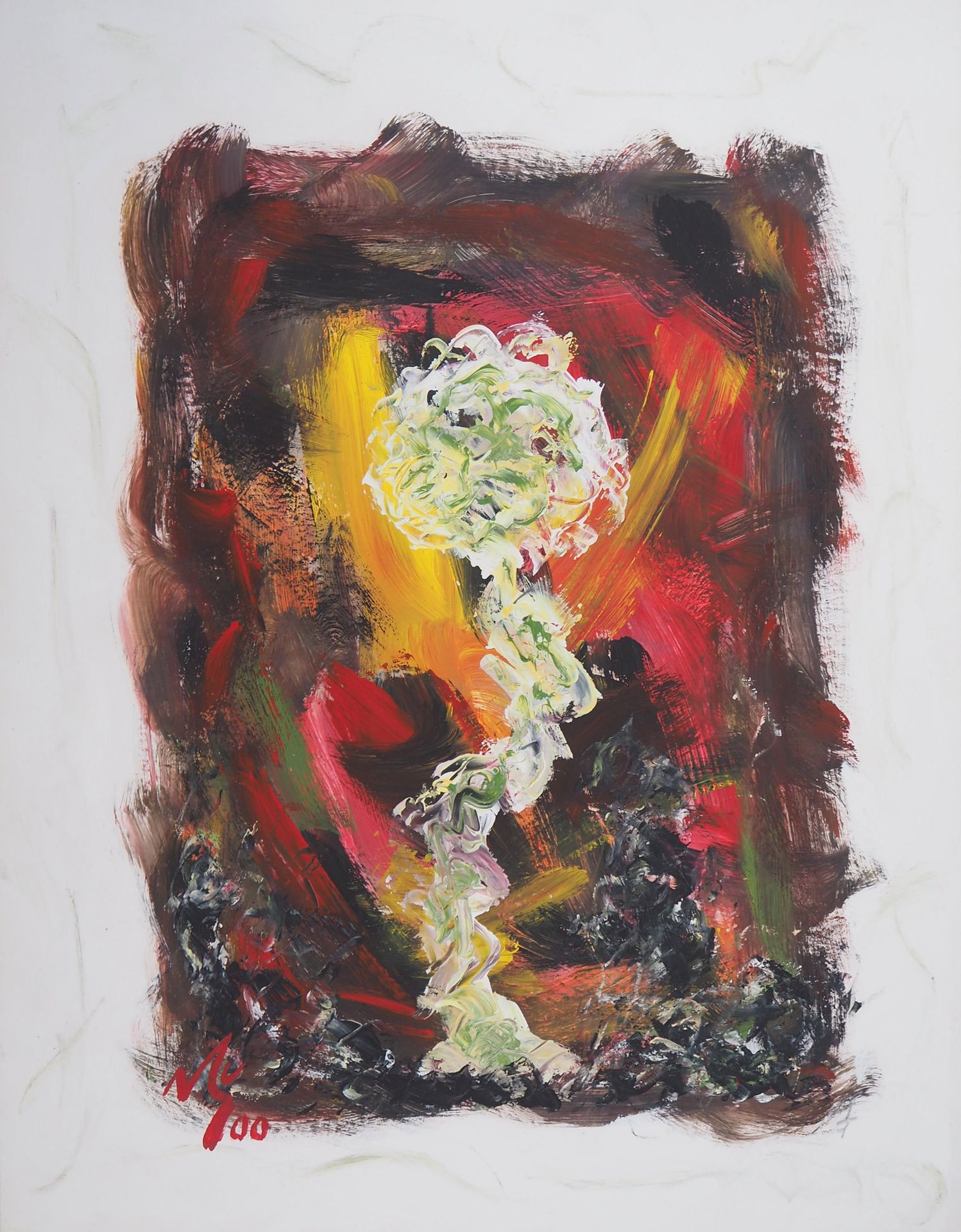 Michel GUIGNARD Michel Guignard

Fleur dans un paysage fauve, 2000

Original acr&hellip;