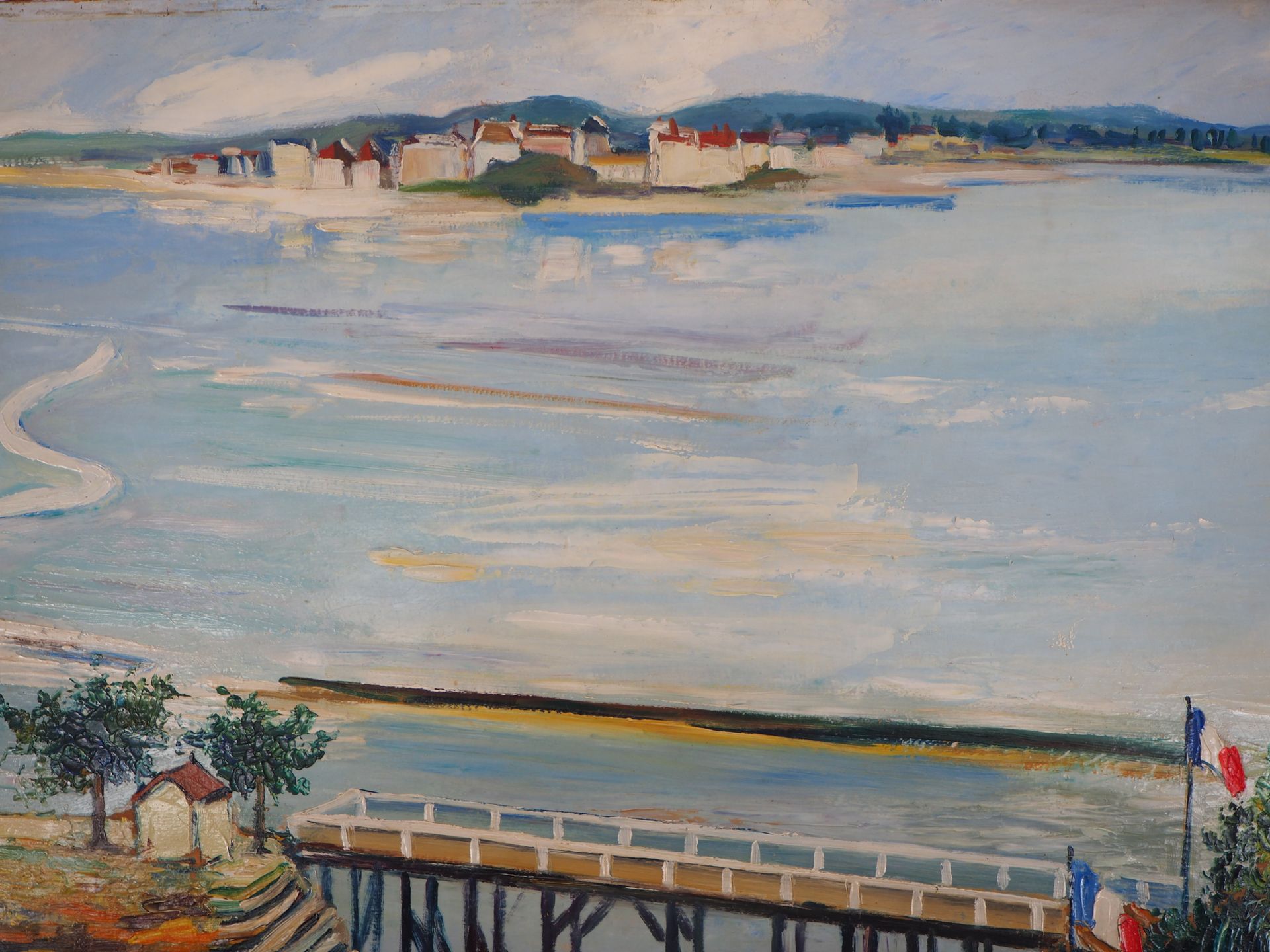 Élisée MACLET Elisée MACLET

Normandy coast, around 1935

Oil on Isorel panel

s&hellip;