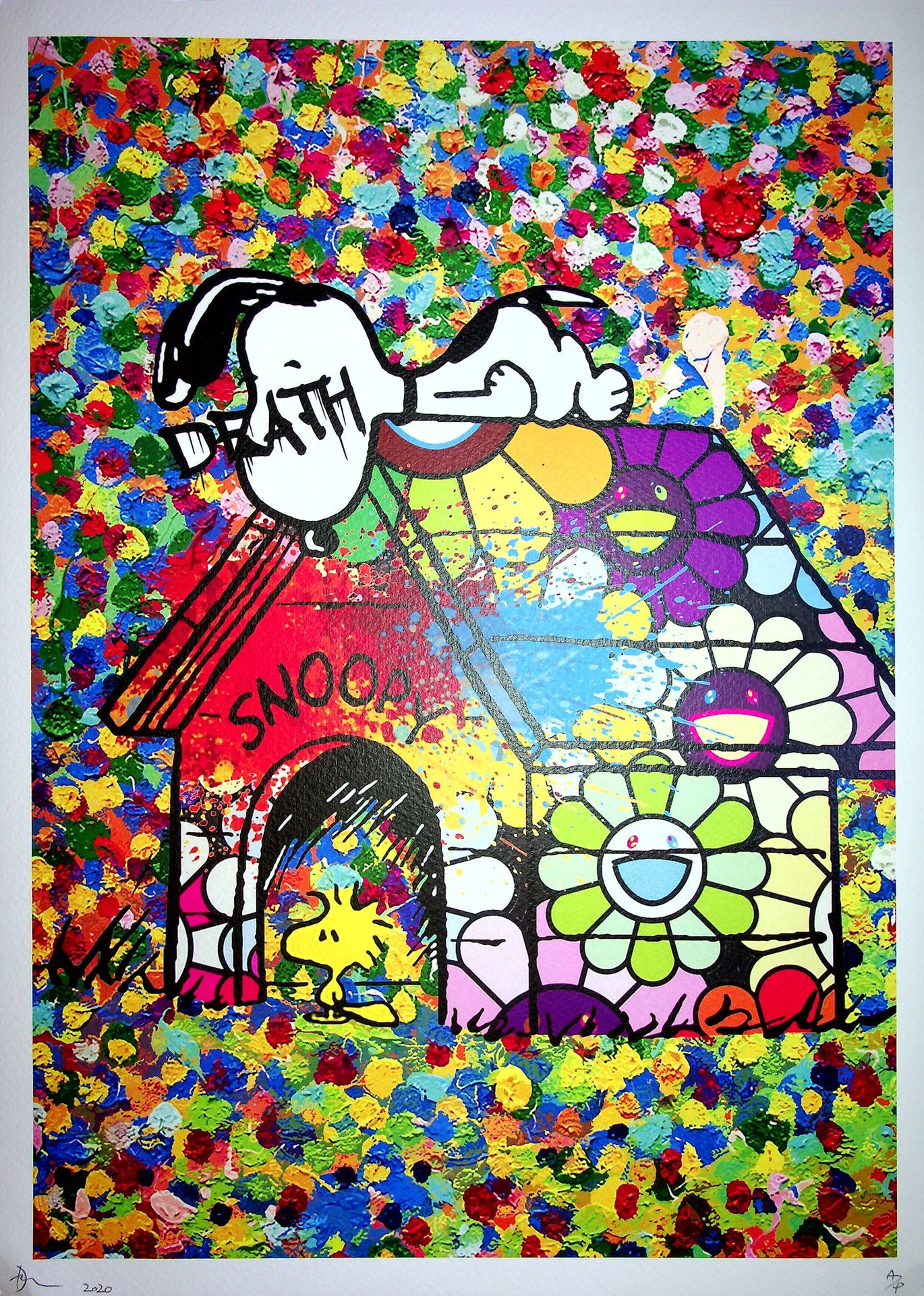 Death NYC Death NYC

Snoopy's kennel by Murakami, 2020

Sérigraphie originale

S&hellip;