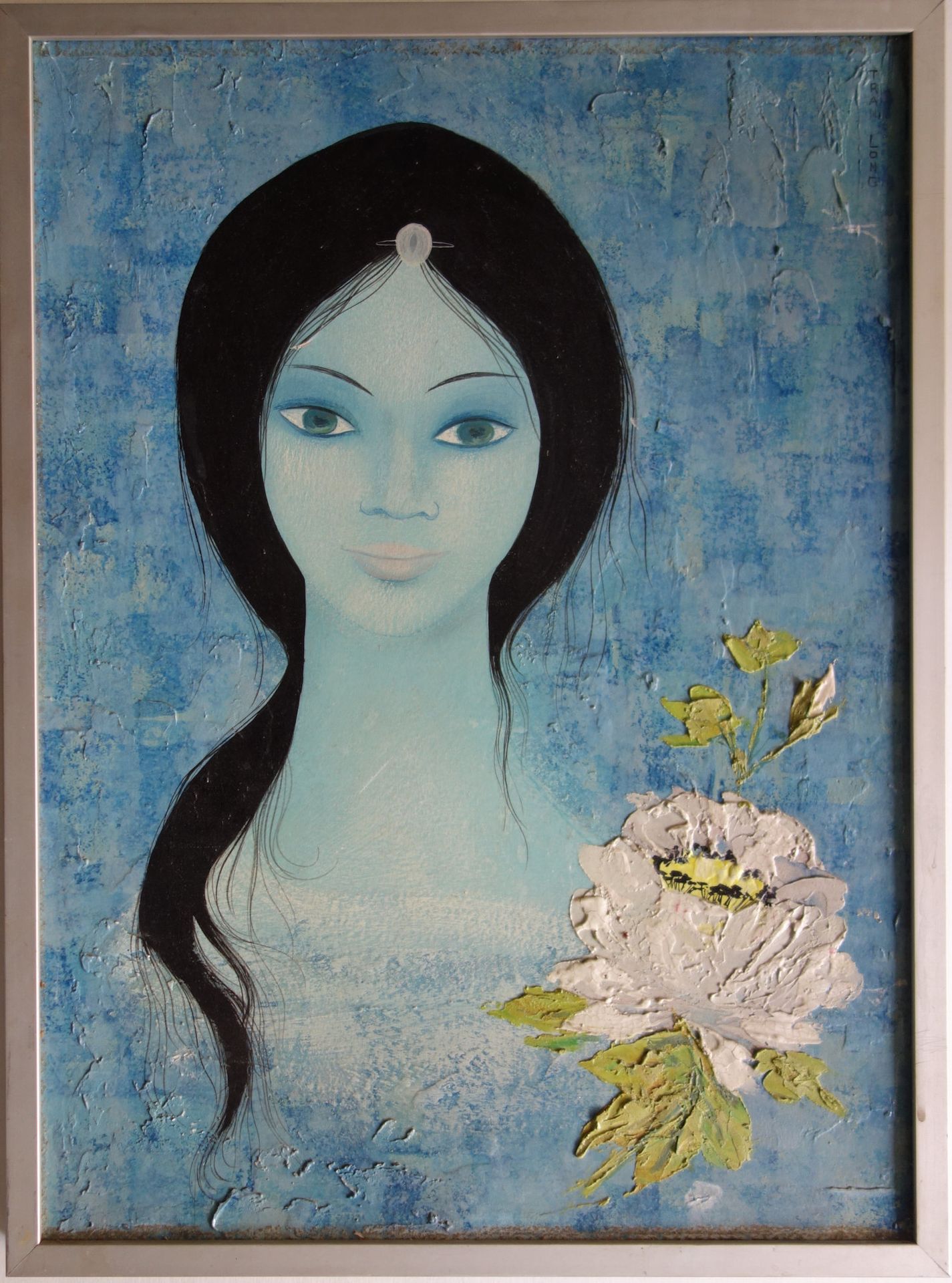 Mara Tran Long Mara TRAN LONG

年轻的女孩与一朵花

纸板上的油彩

右上角有签名

纸板尺寸 48 x 34.5 cm

呈现在&hellip;