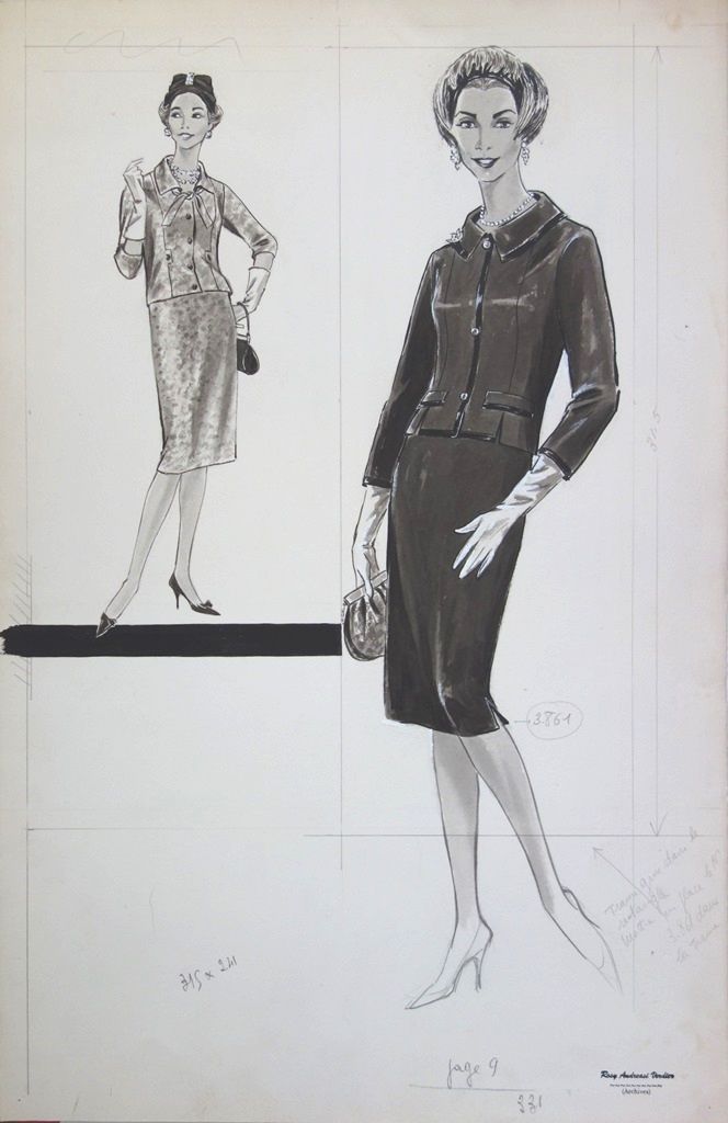 Rosy ANDREASI-VERDIER Rosy ANDREASI-VERDIER (1934-2015)

Disegno di moda : Abito&hellip;