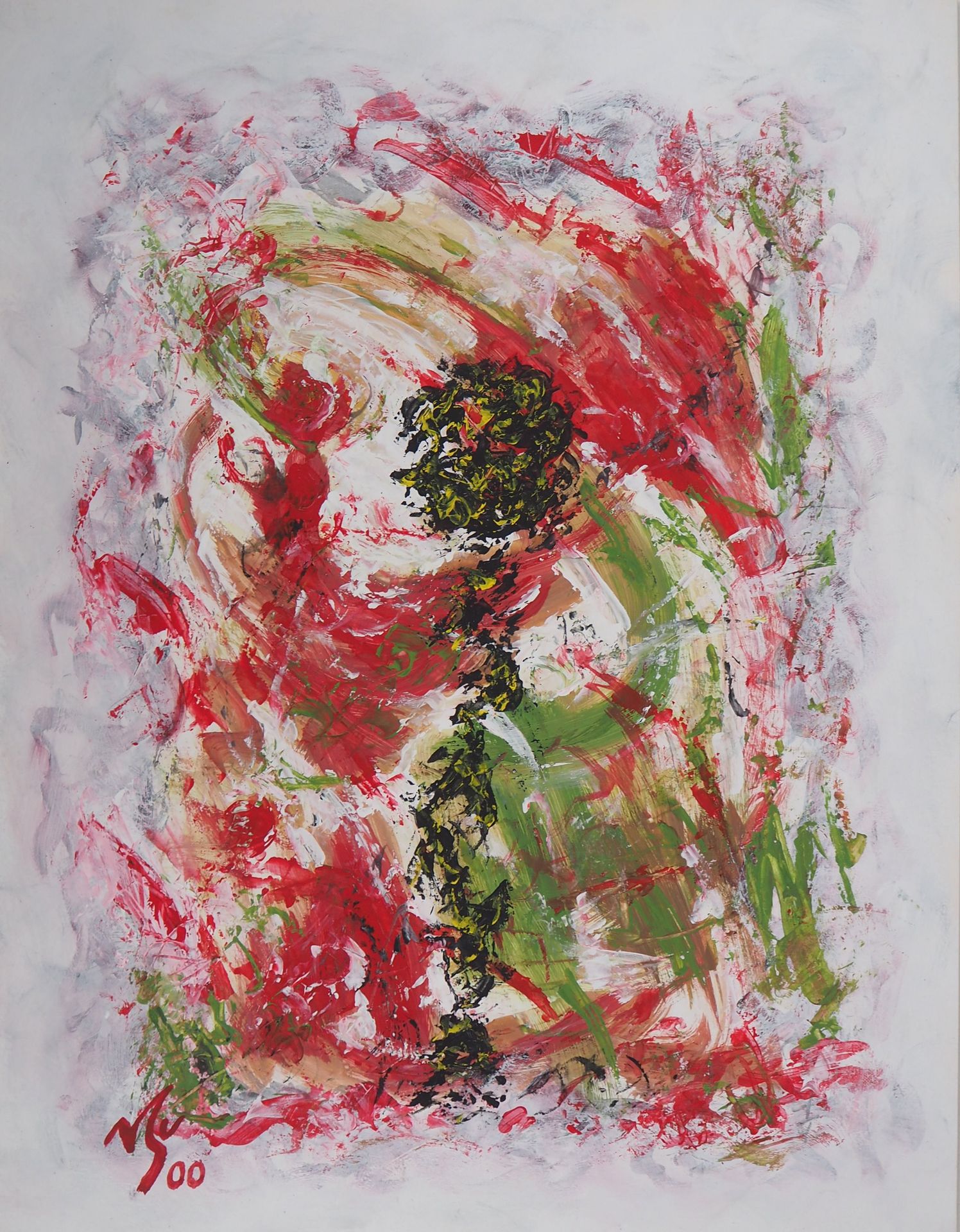 Michel GUIGNARD Michel Guignard

Personnage dans un paysage fauve en rose, 2000
&hellip;