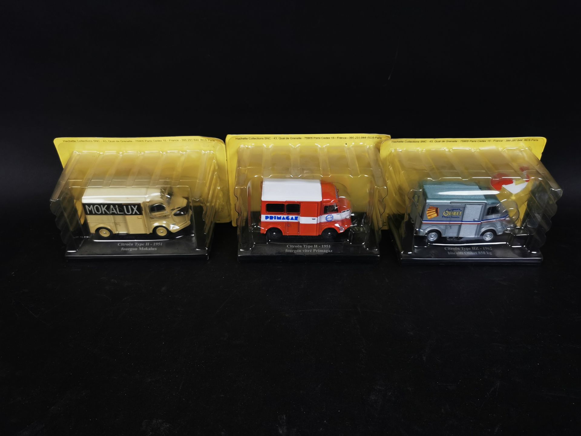 Null HACHETTE collezione di 3 camion (CITROEN) made in china