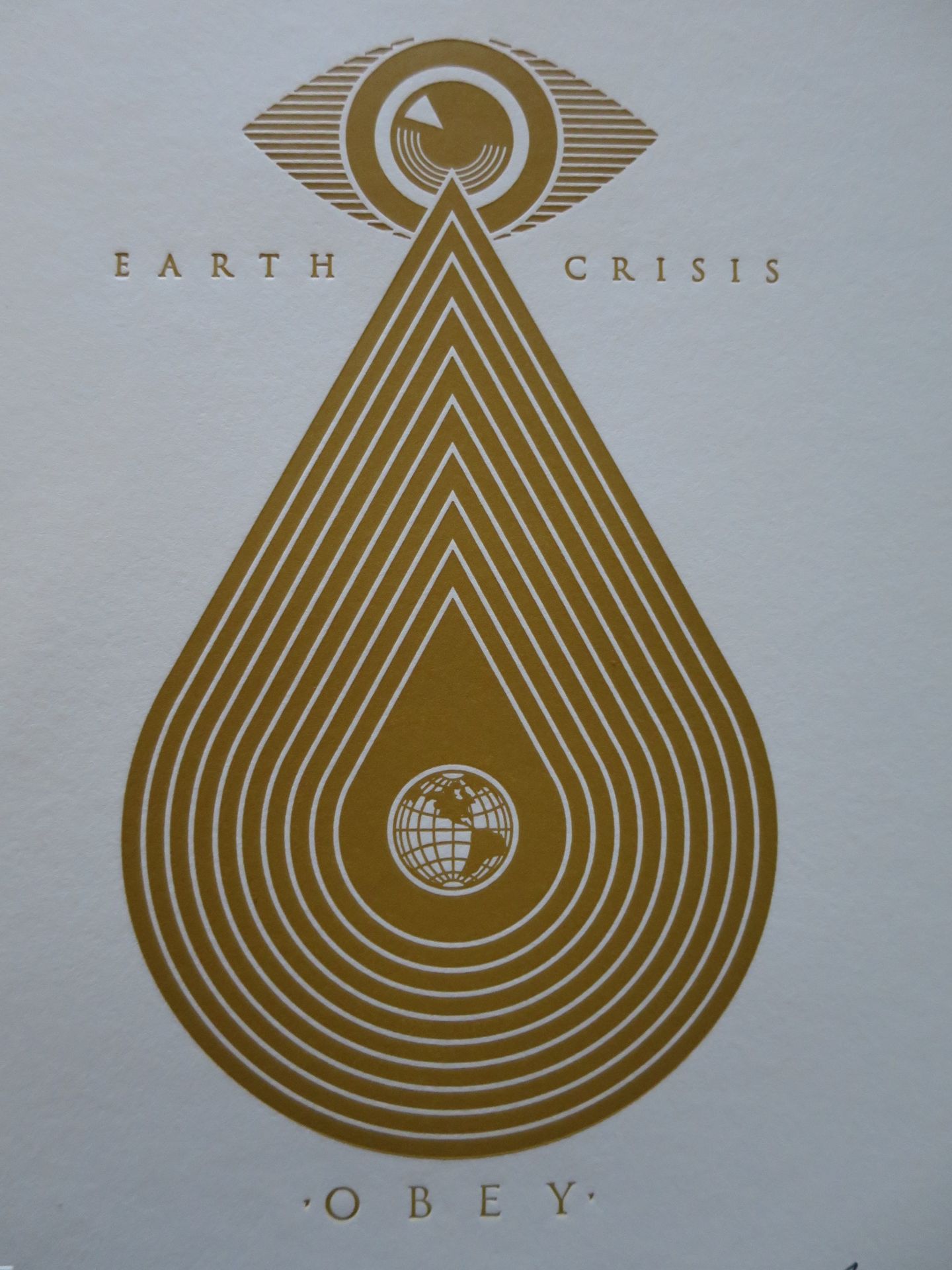 Shepard FAIREY Shepard FAIREY (Gehorsam)

Earth Crisis, 2015

Buchdruck 

Signie&hellip;