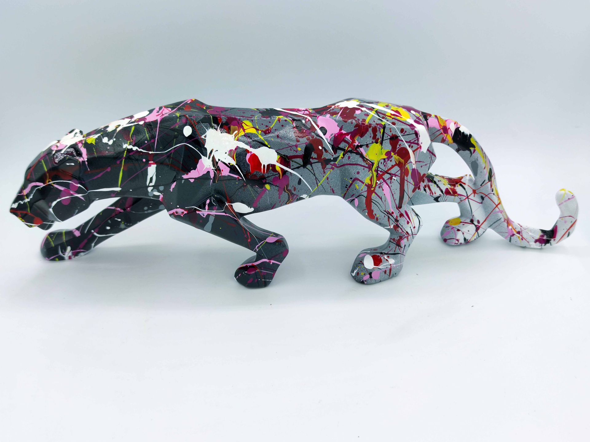 DED2008 DED2008 Panther Graffiti NGBR, 2020 Sculpture Acrylic ink and aerosol pa&hellip;