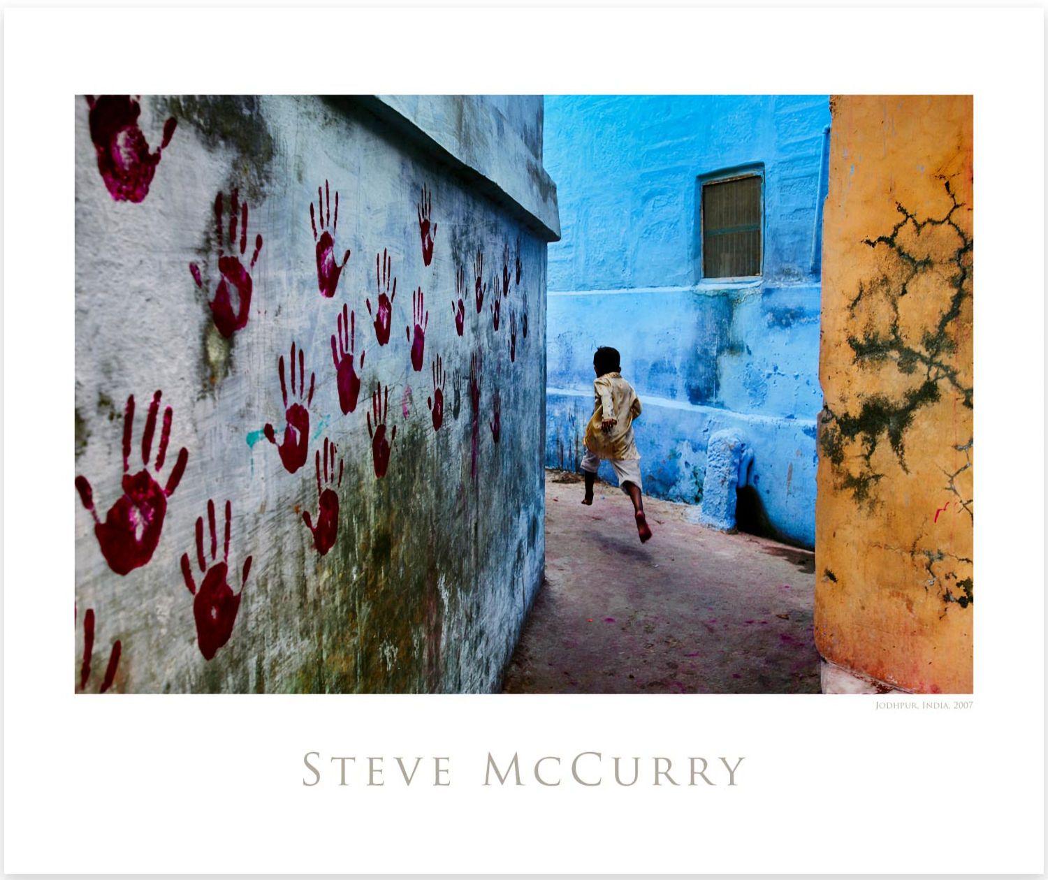 Steve McCurry Steve McCurry

男孩在飞行中

打印在海报纸上

尺寸：20×24英寸/51×61厘米左右。



出售后，由于健康危&hellip;