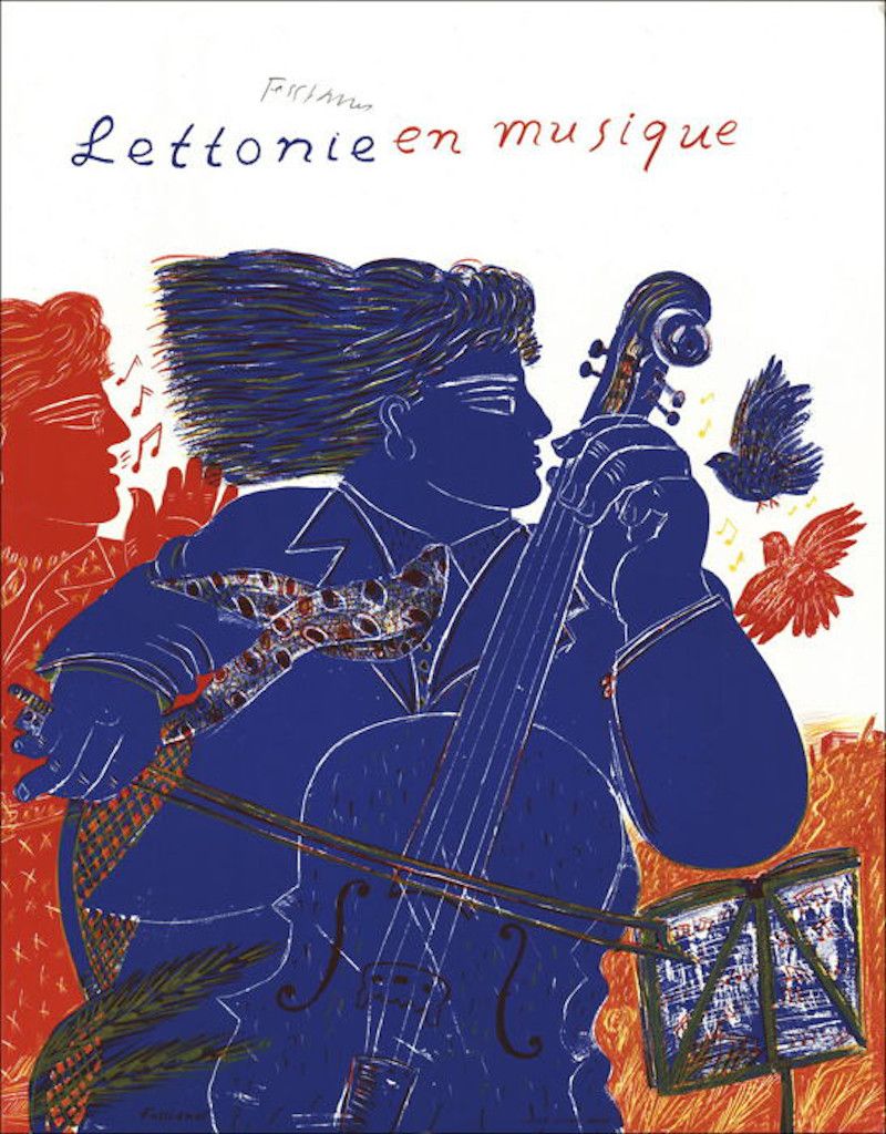 Alexandre FASSIANOS Alexandre Fassianos (1935)

Lettonie en musique, 1990

Litho&hellip;